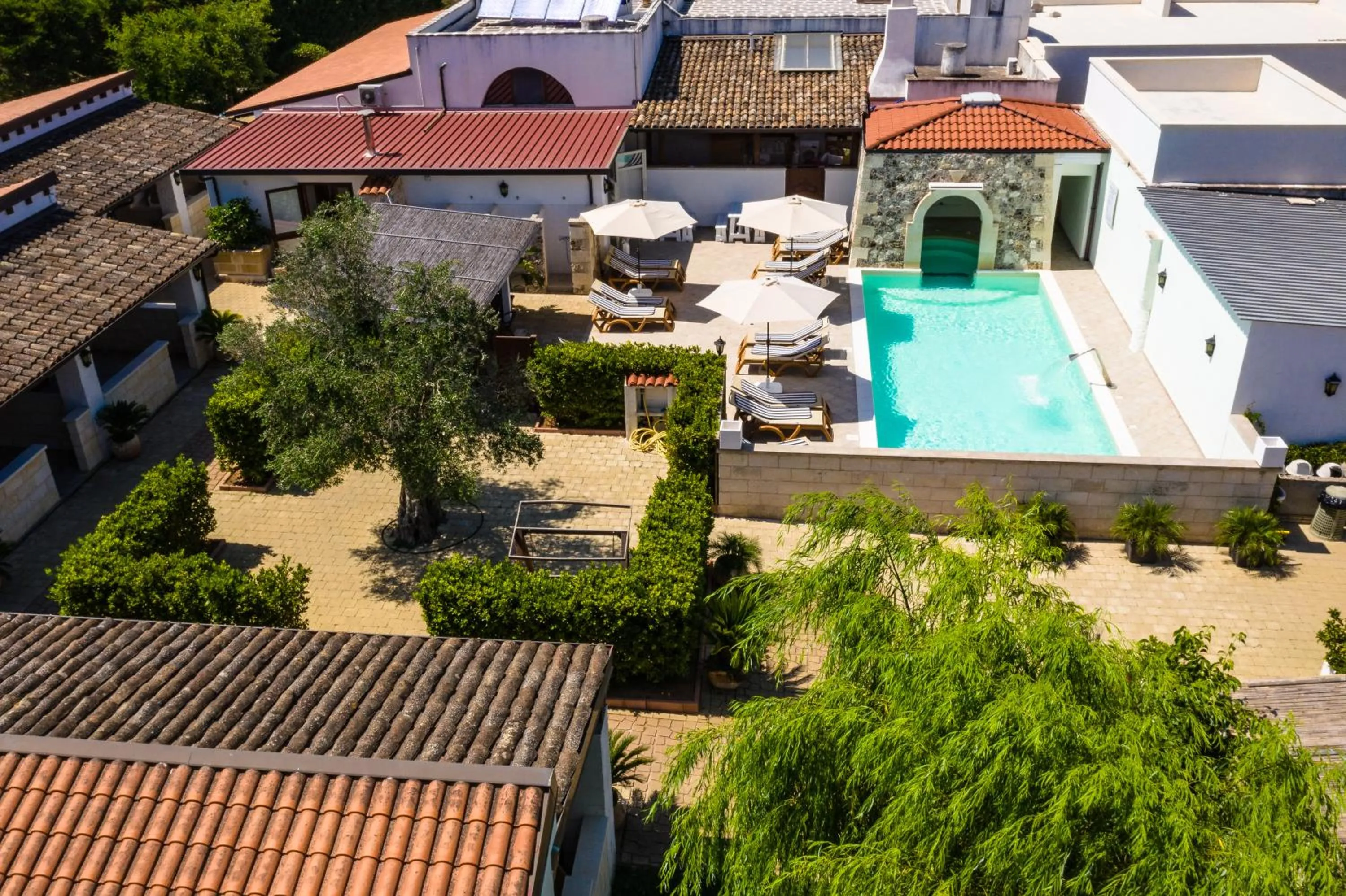 Bird's eye view in Agriturismo Il Megalite