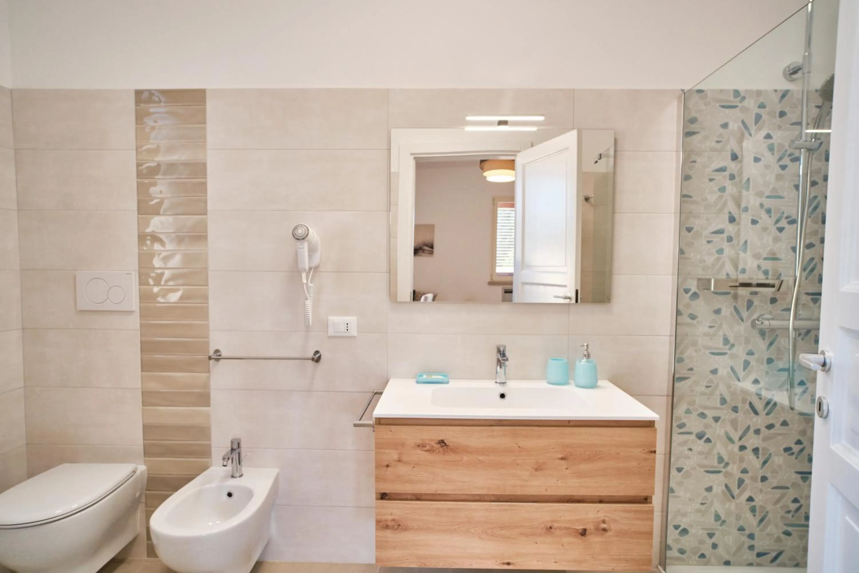 Shower in Agriturismo Il Megalite