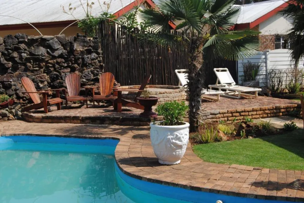 Swimming pool in Just Tiffany Guest House & Conference Facility