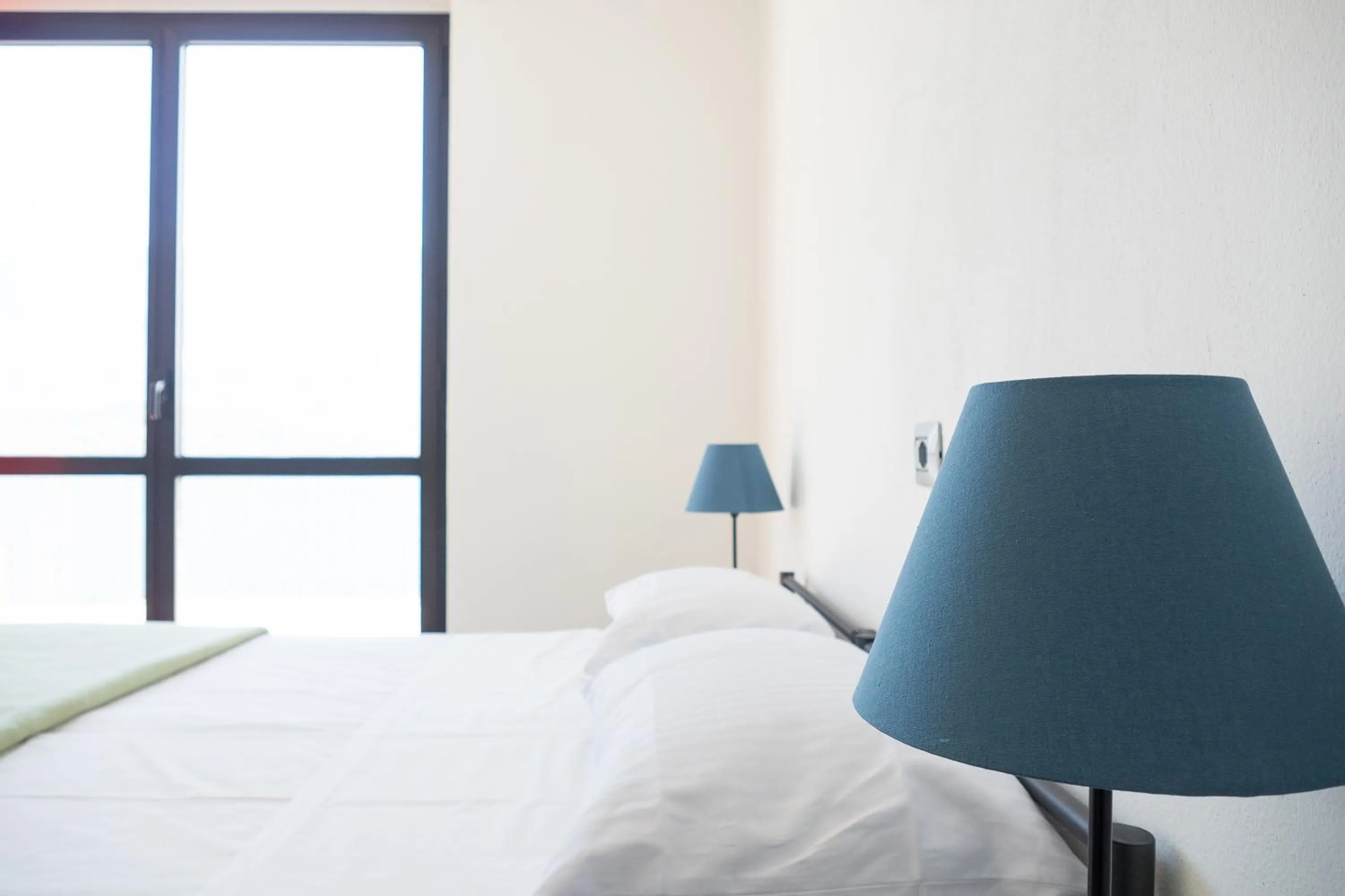 Bed in Lake Como Beach Hostel