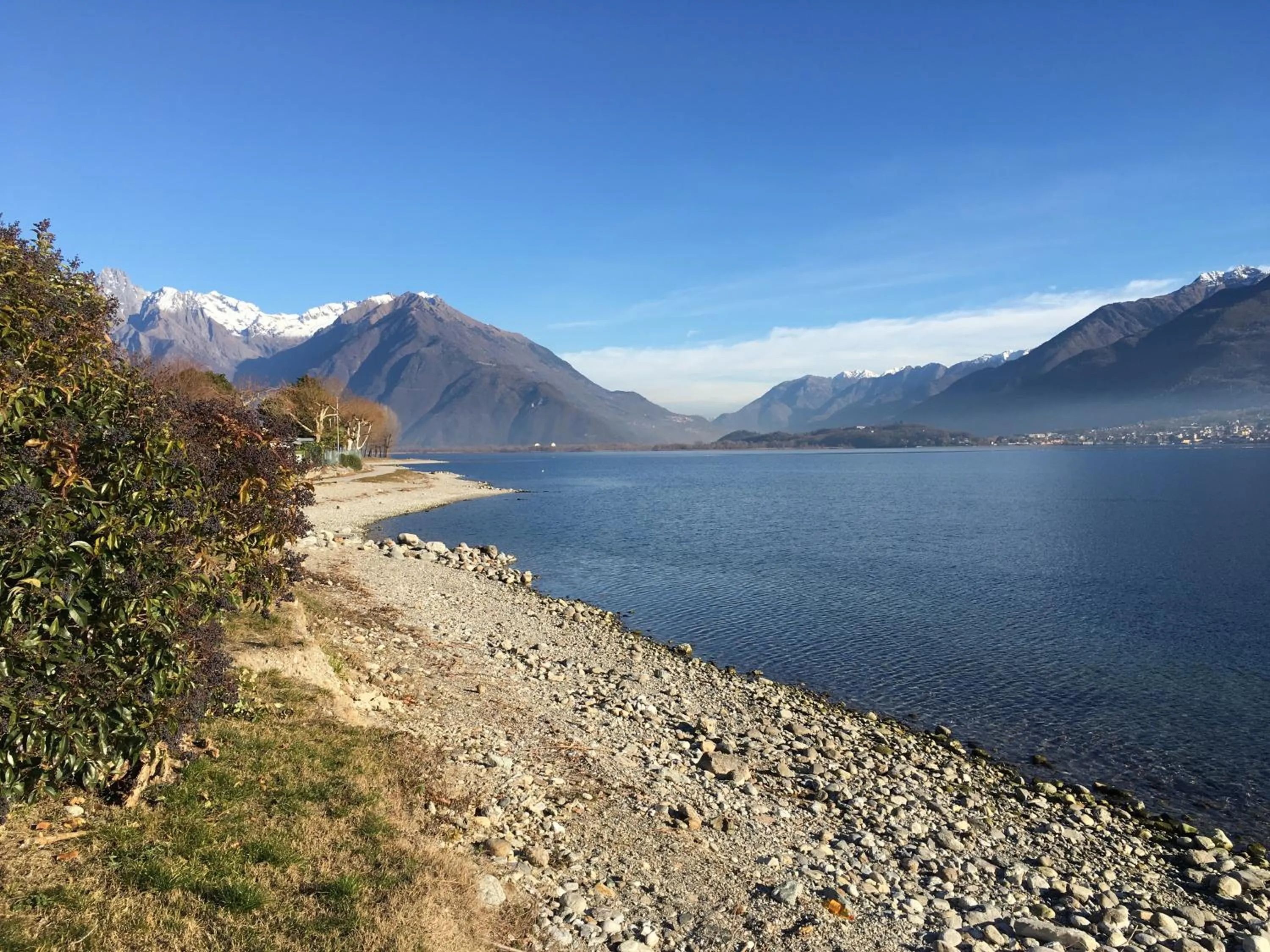 Beach in Lake Como Beach Hostel