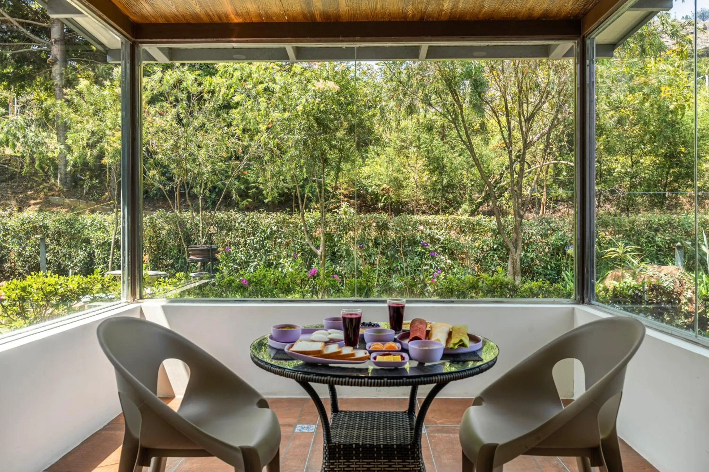 Seating area in Kalpavriksha - 4 BR lake facing villa