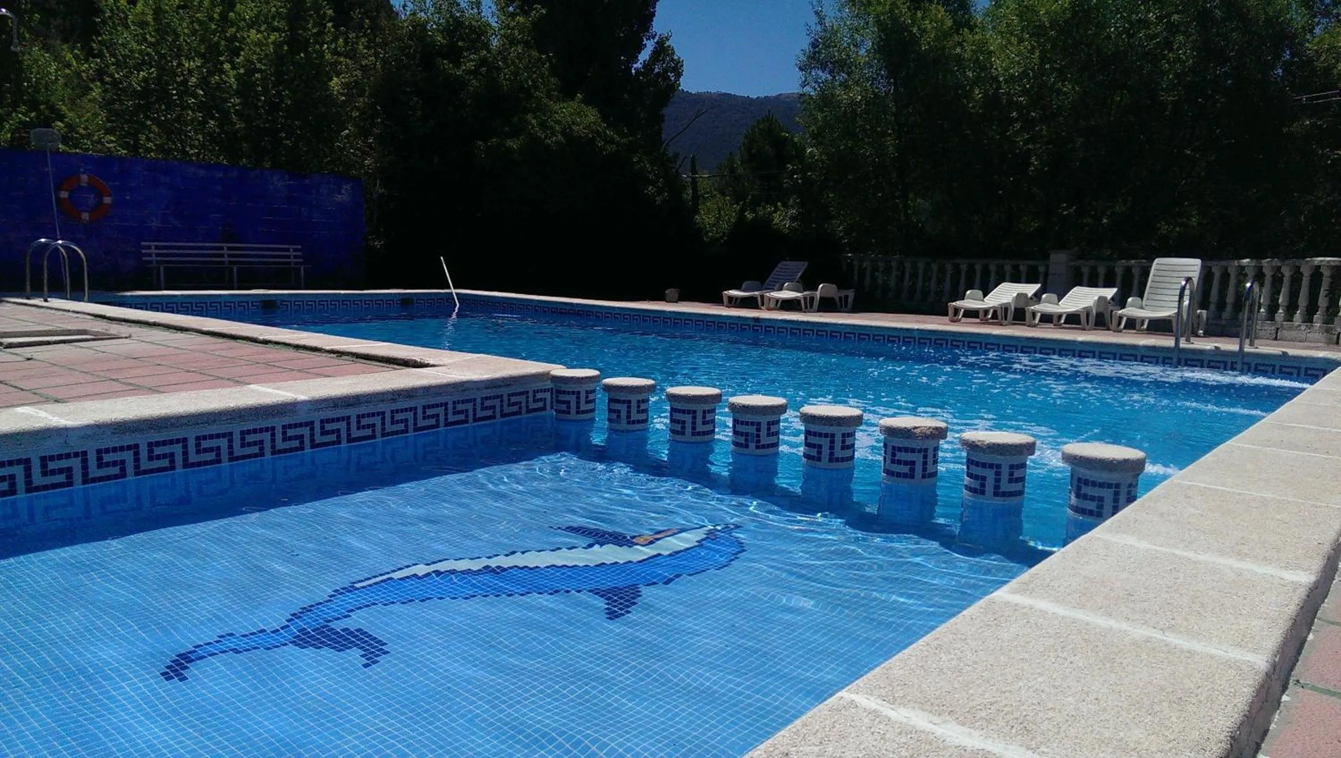 Swimming pool in Chorros del Río Mundo