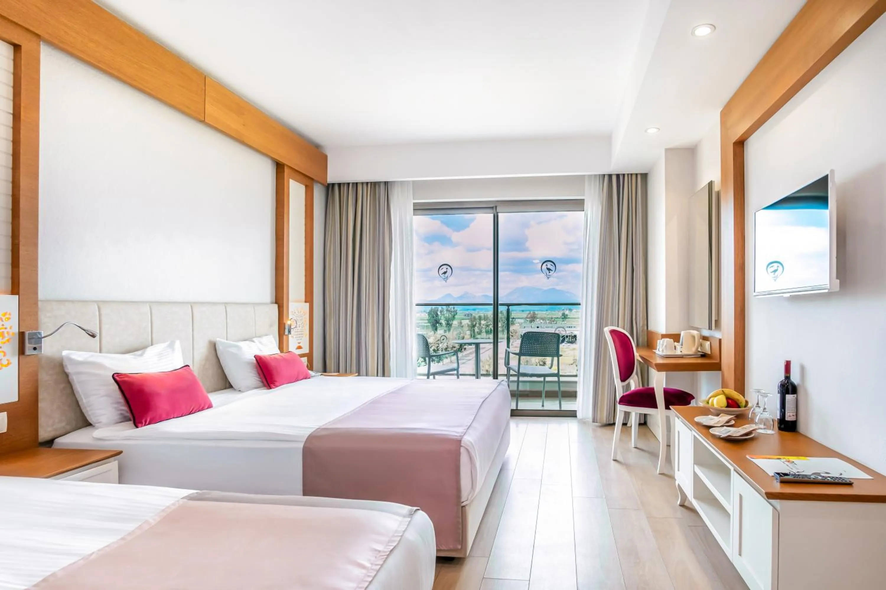 Bed in Port Nature Luxury Resort