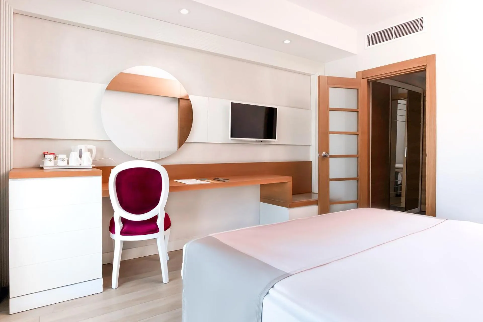 Bed in Port Nature Luxury Resort