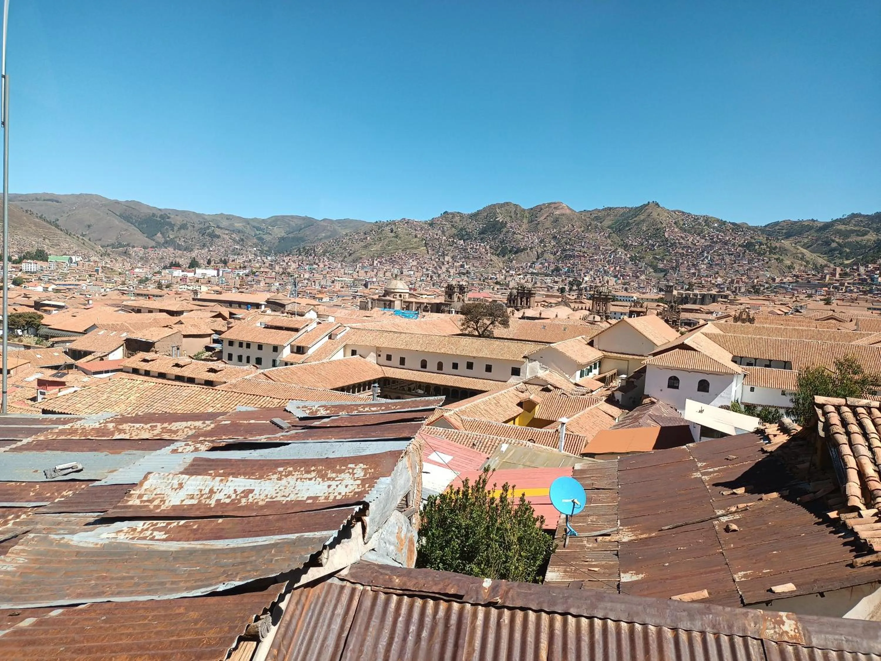 Mountain view in Paqarina San Blas