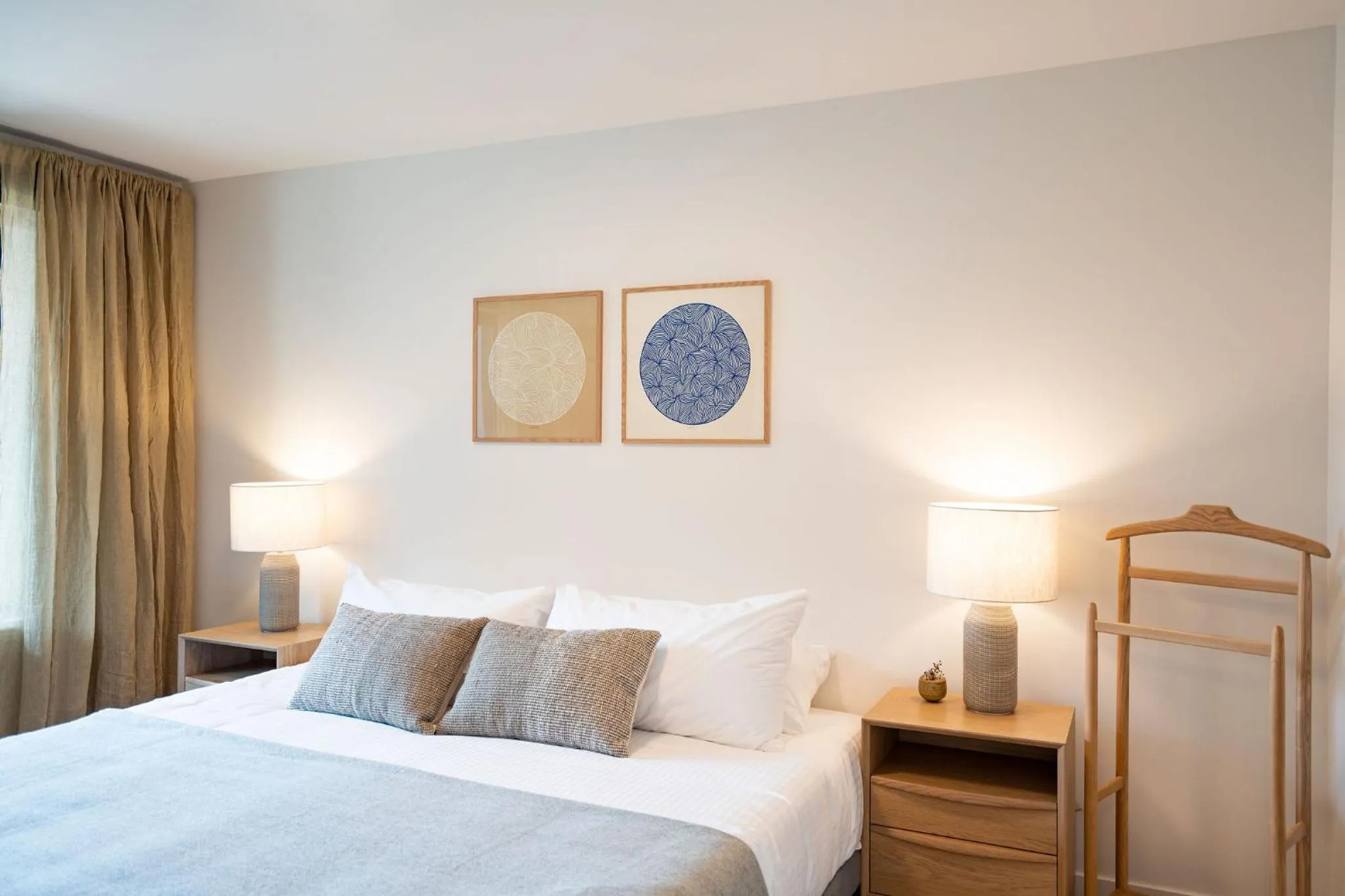 Bed in Sea Eagles Landing by Revelstoke Vacations