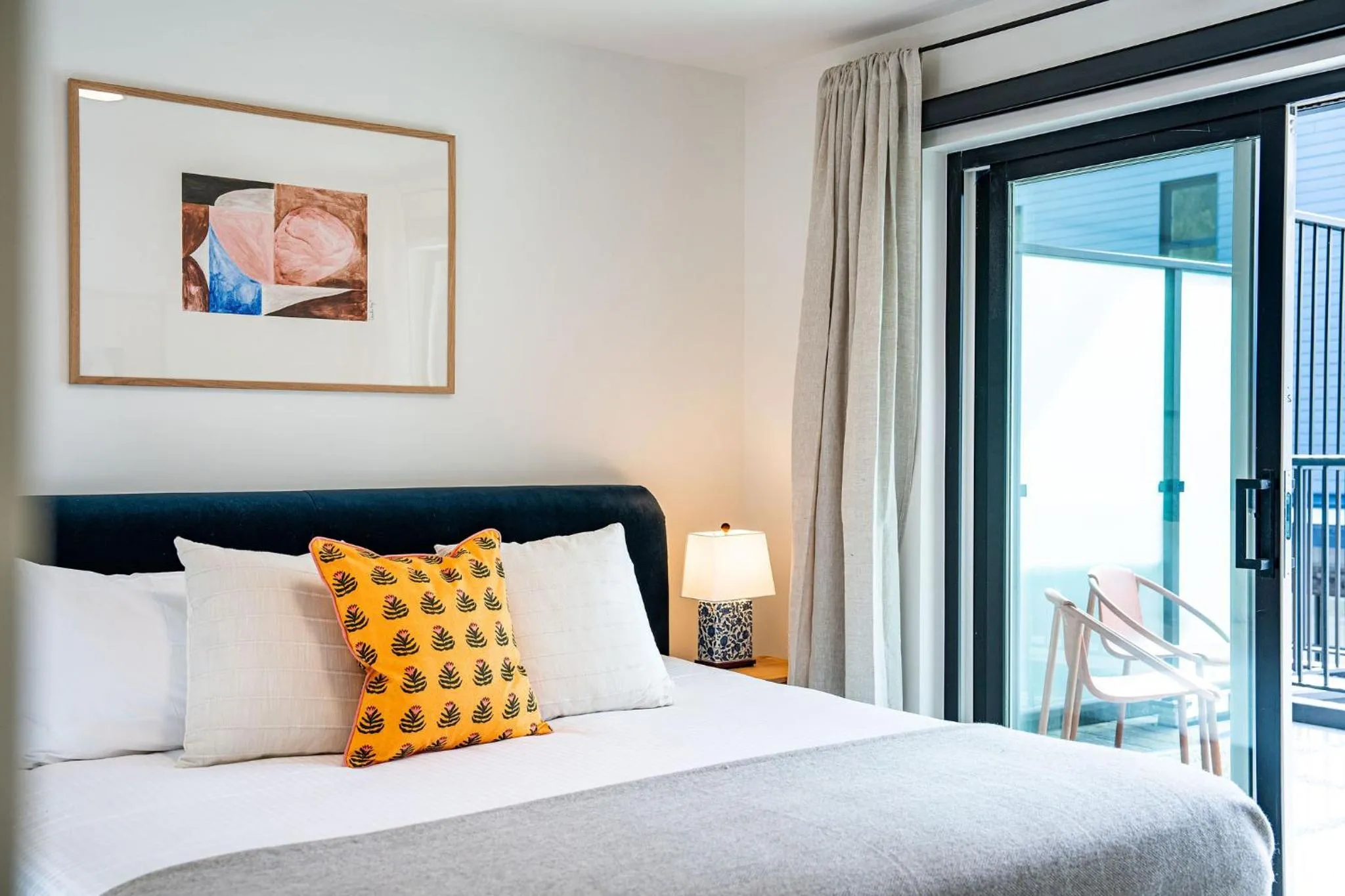 Bed in Sea Eagles Landing by Revelstoke Vacations