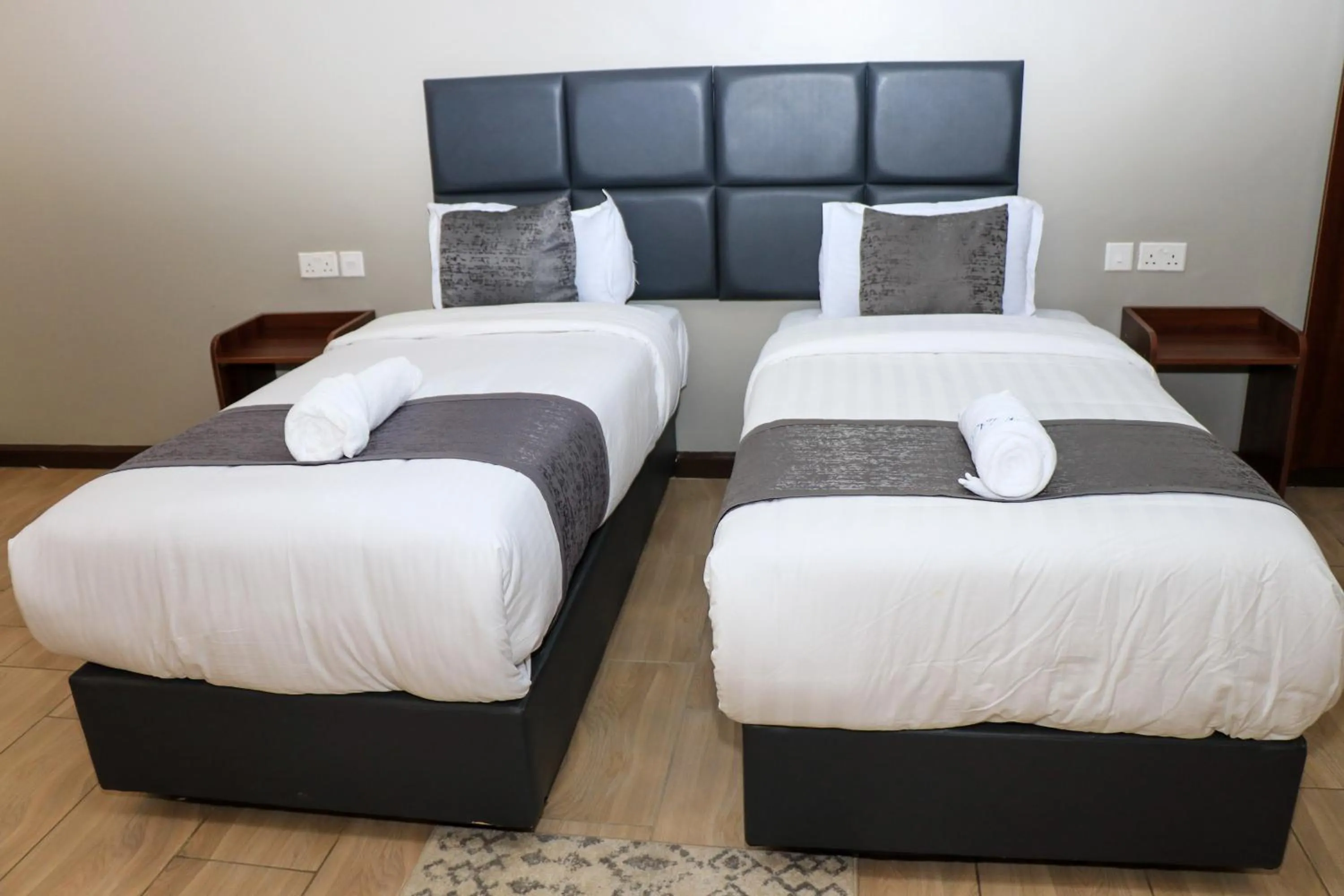 Bed in Lake Naivasha Lazarus Lodge