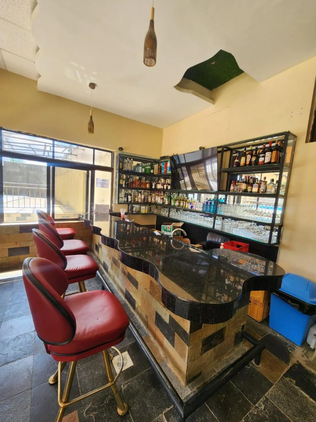 Lounge or bar in Lake Naivasha Lazarus Lodge