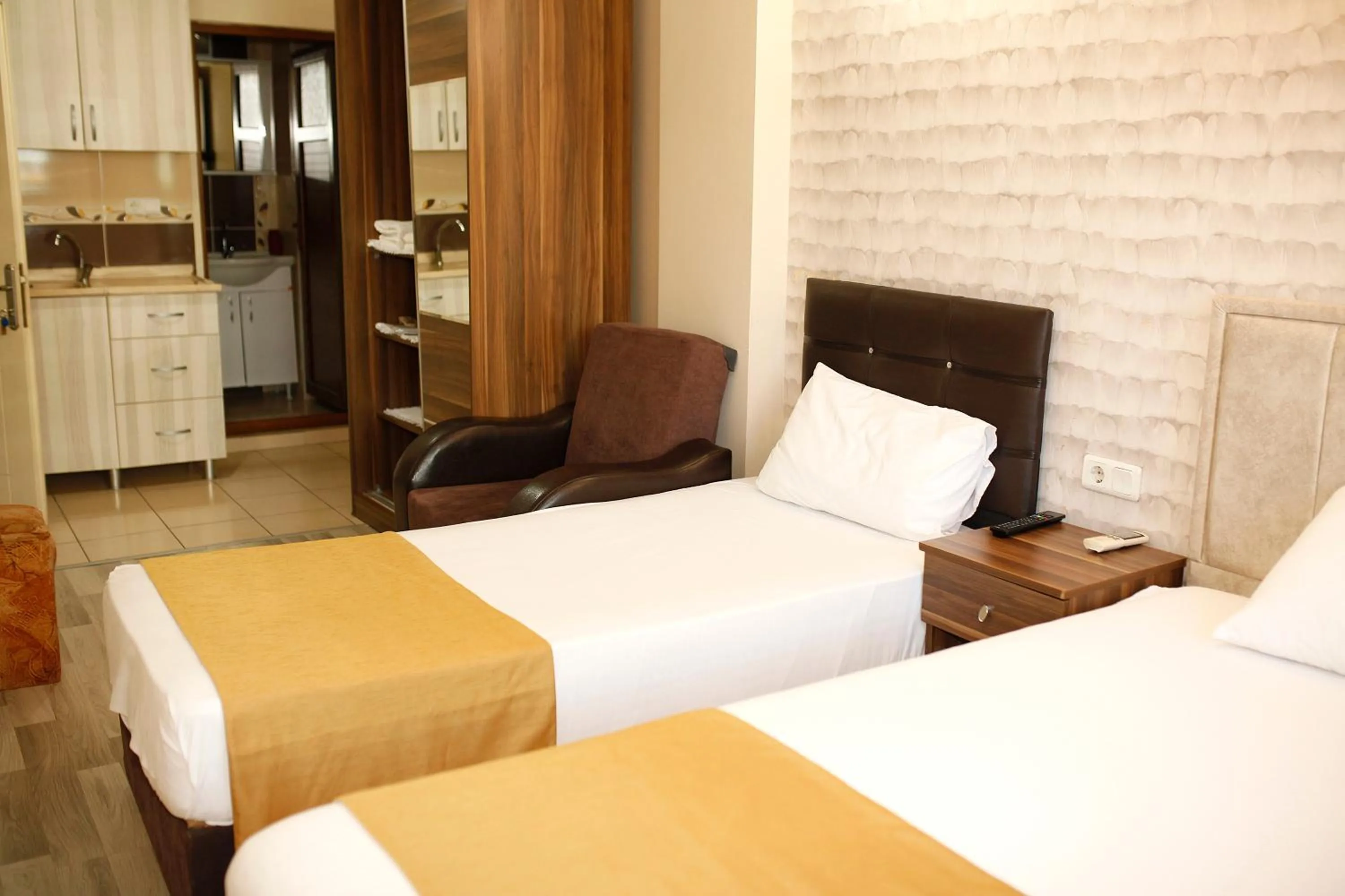 Bed in Birlik Apart Hotel