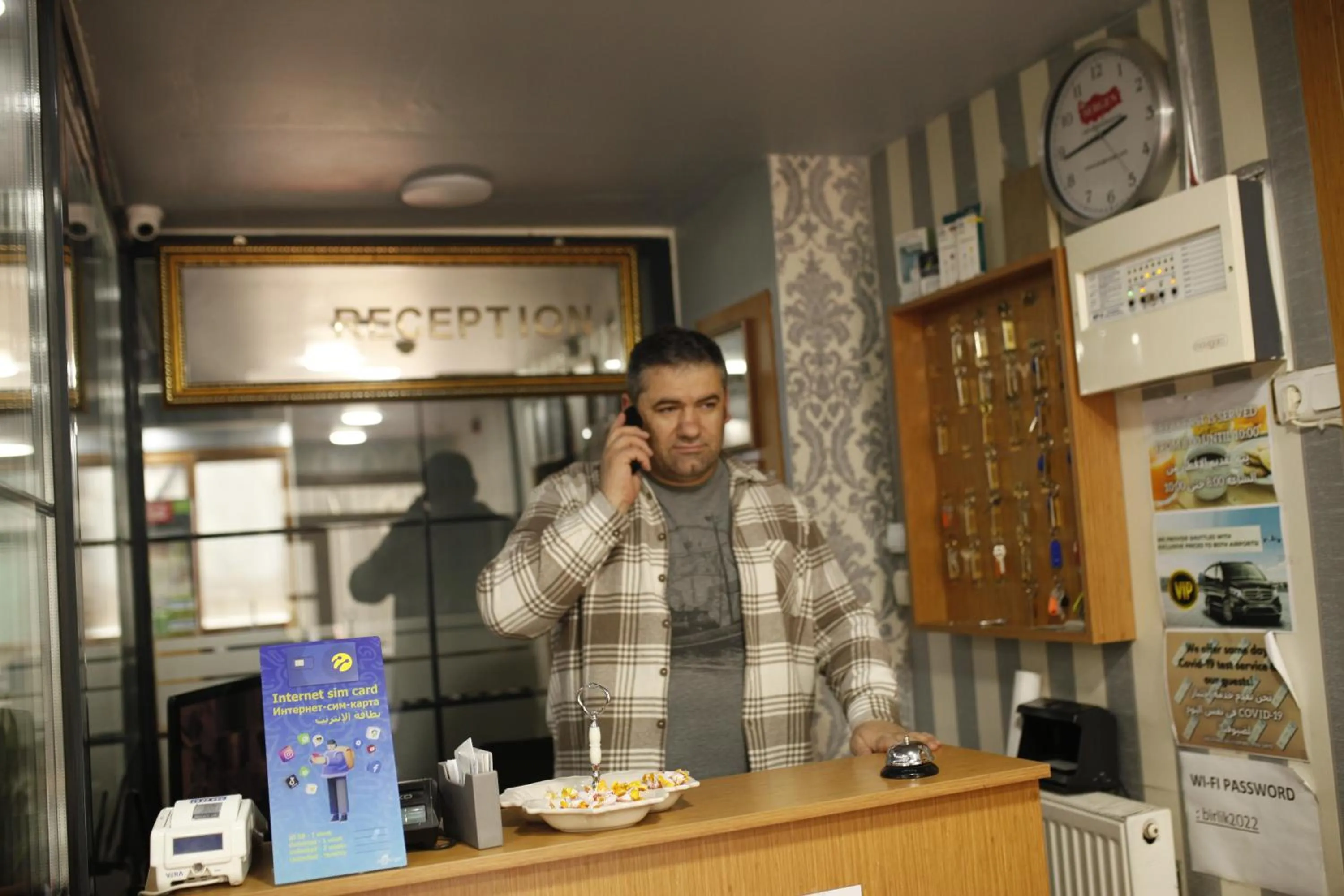 People in Birlik Apart Hotel