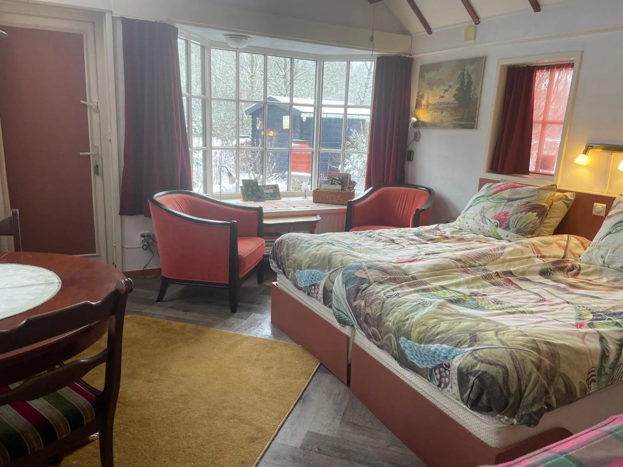 Living room, Bed in Selatuinen