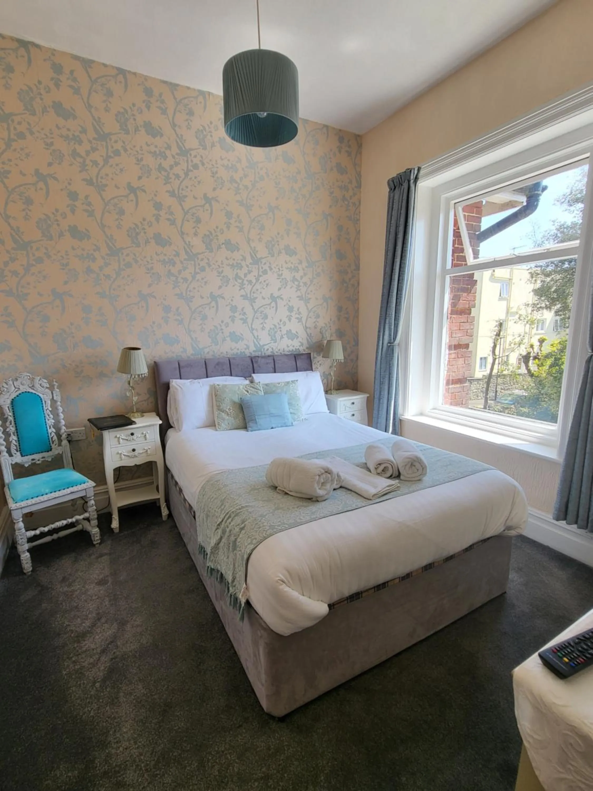 Bed in Eastmount Hall Hotel