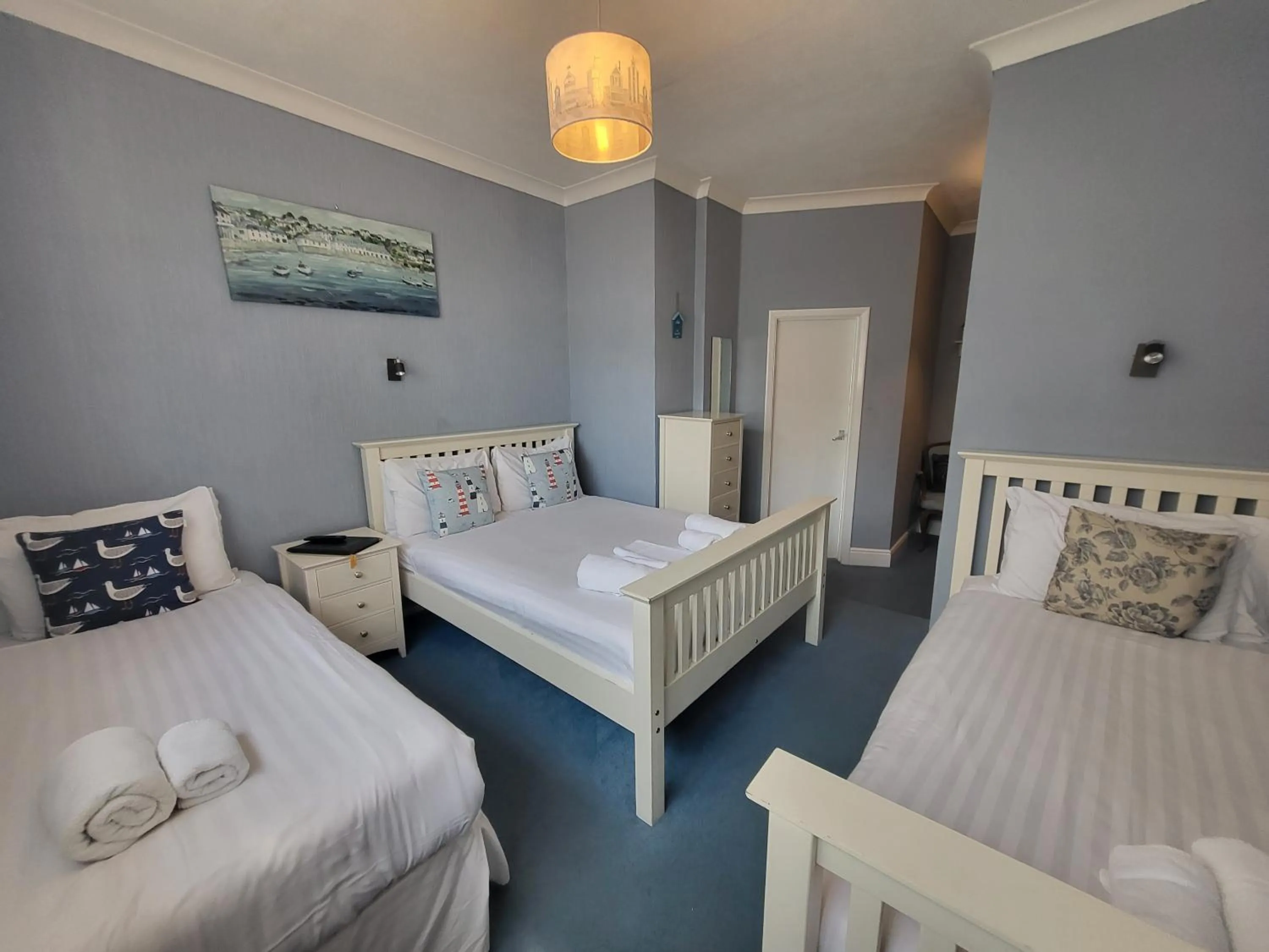 Bed in Eastmount Hall Hotel