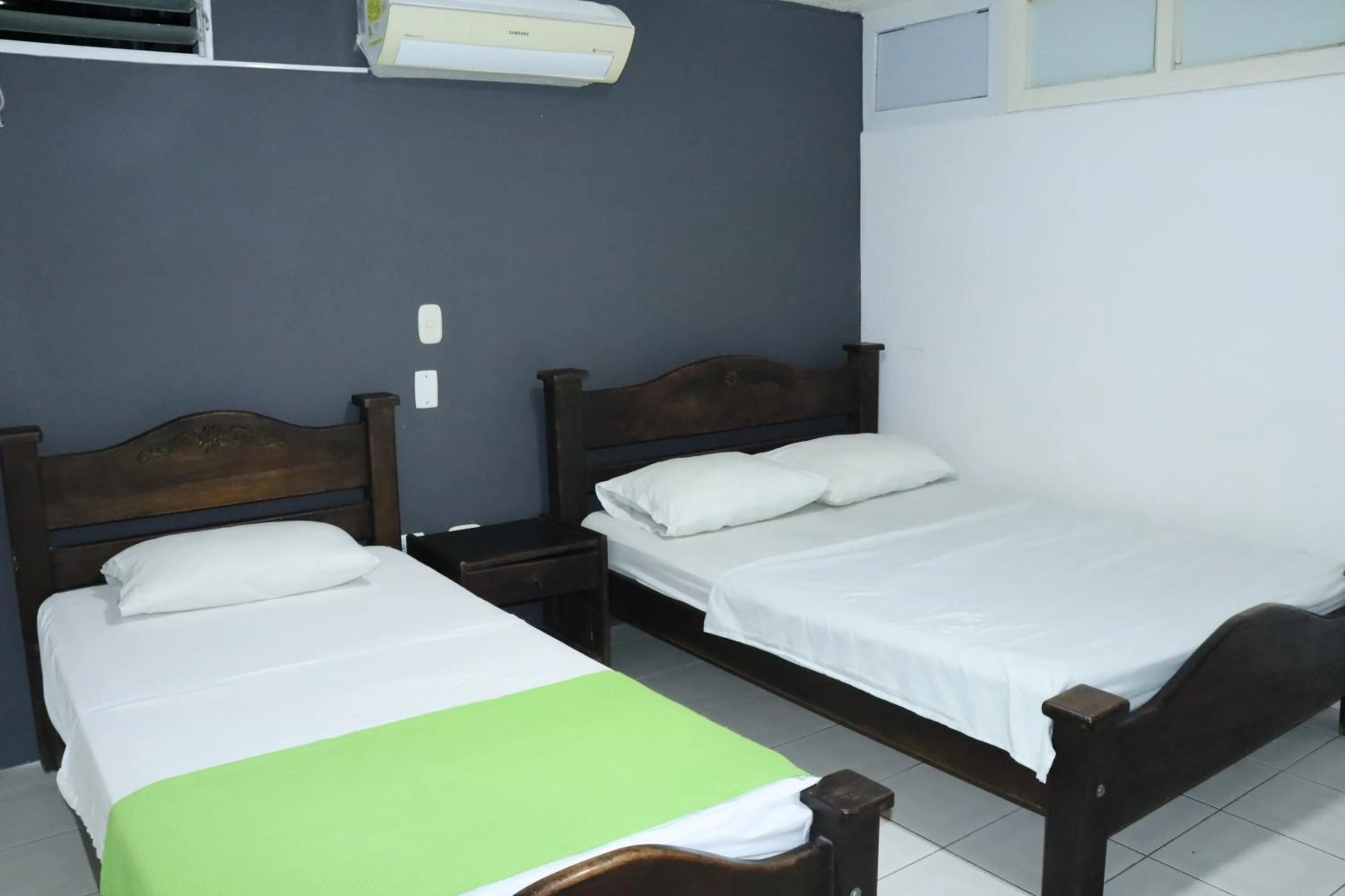 Bed in Hotel Inambu Villavicencio