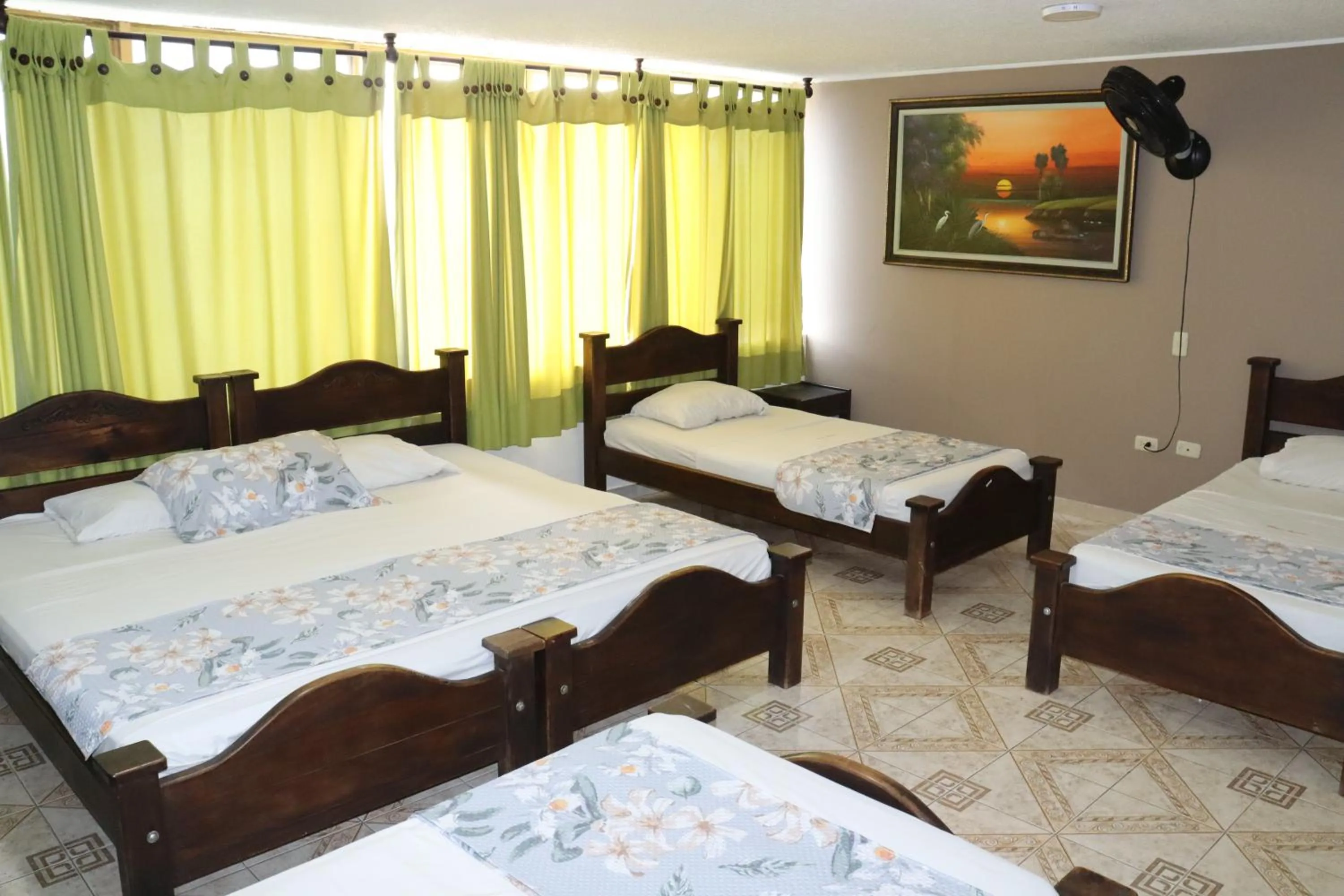 Bed in Hotel Inambu Villavicencio