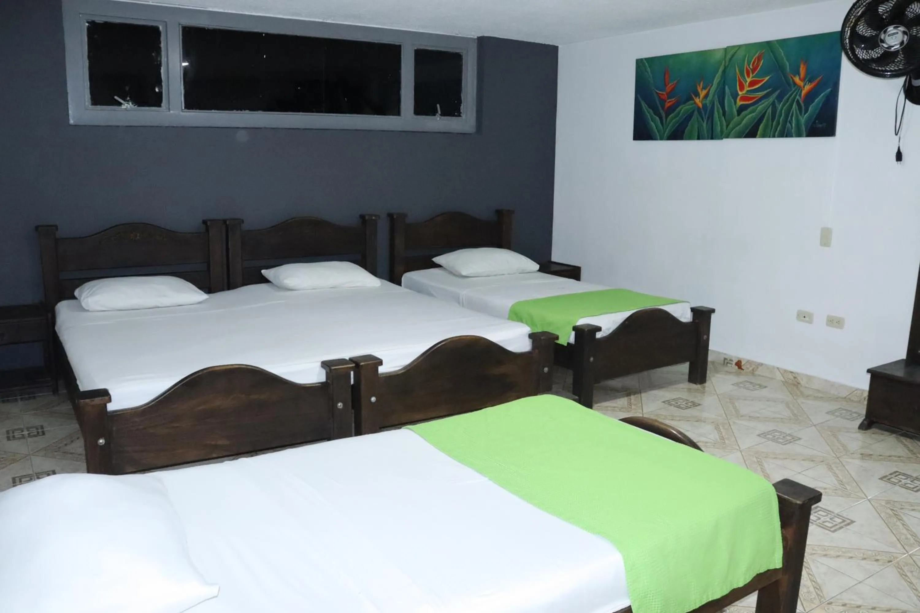 Bed in Hotel Inambu Villavicencio