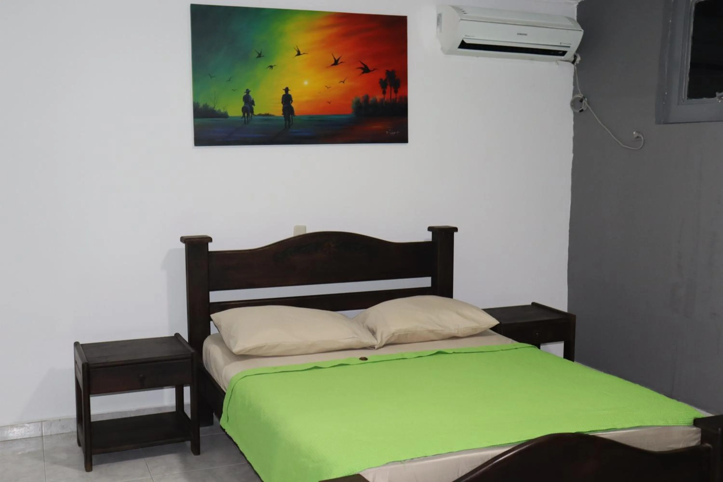 Bed in Hotel Inambu Villavicencio