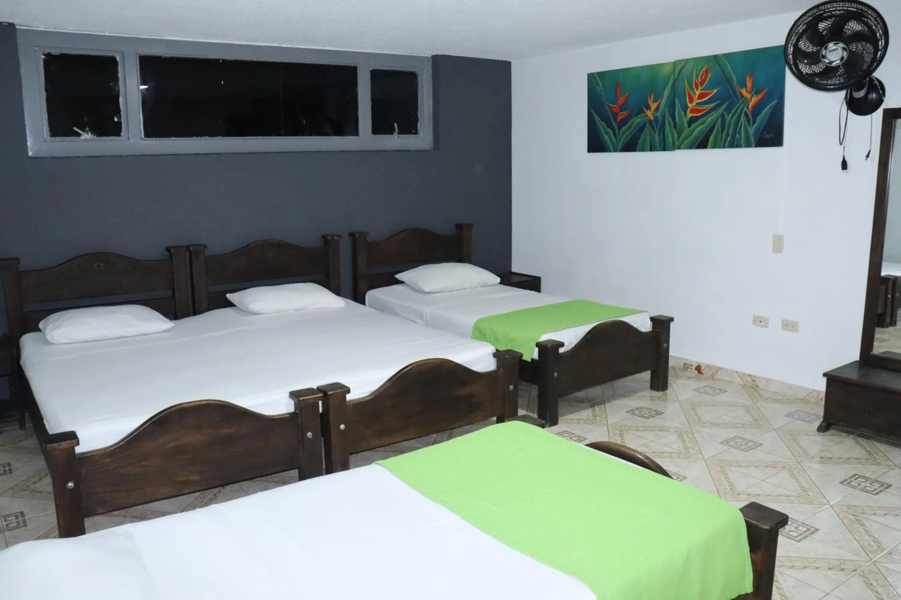 Bed in Hotel Inambu Villavicencio