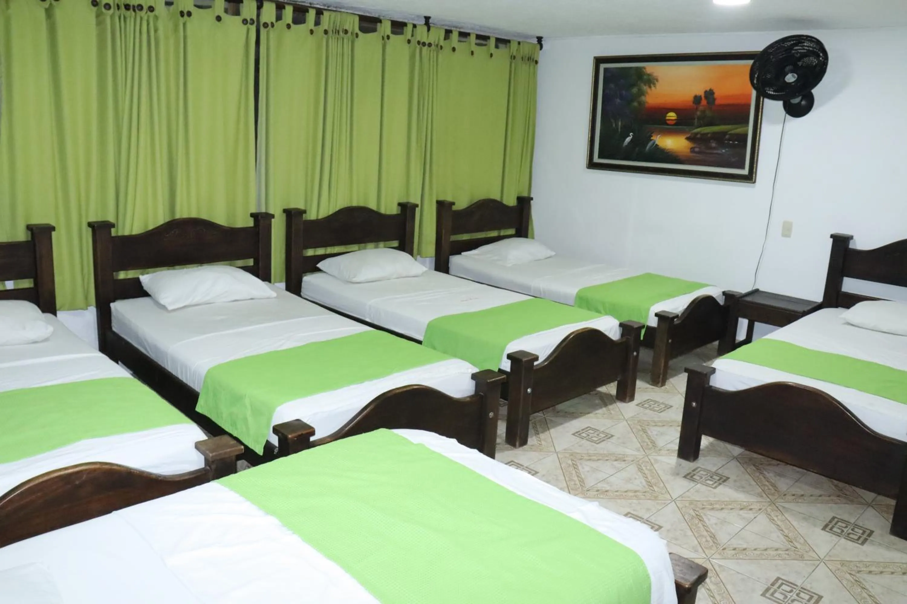 Bed in Hotel Inambu Villavicencio