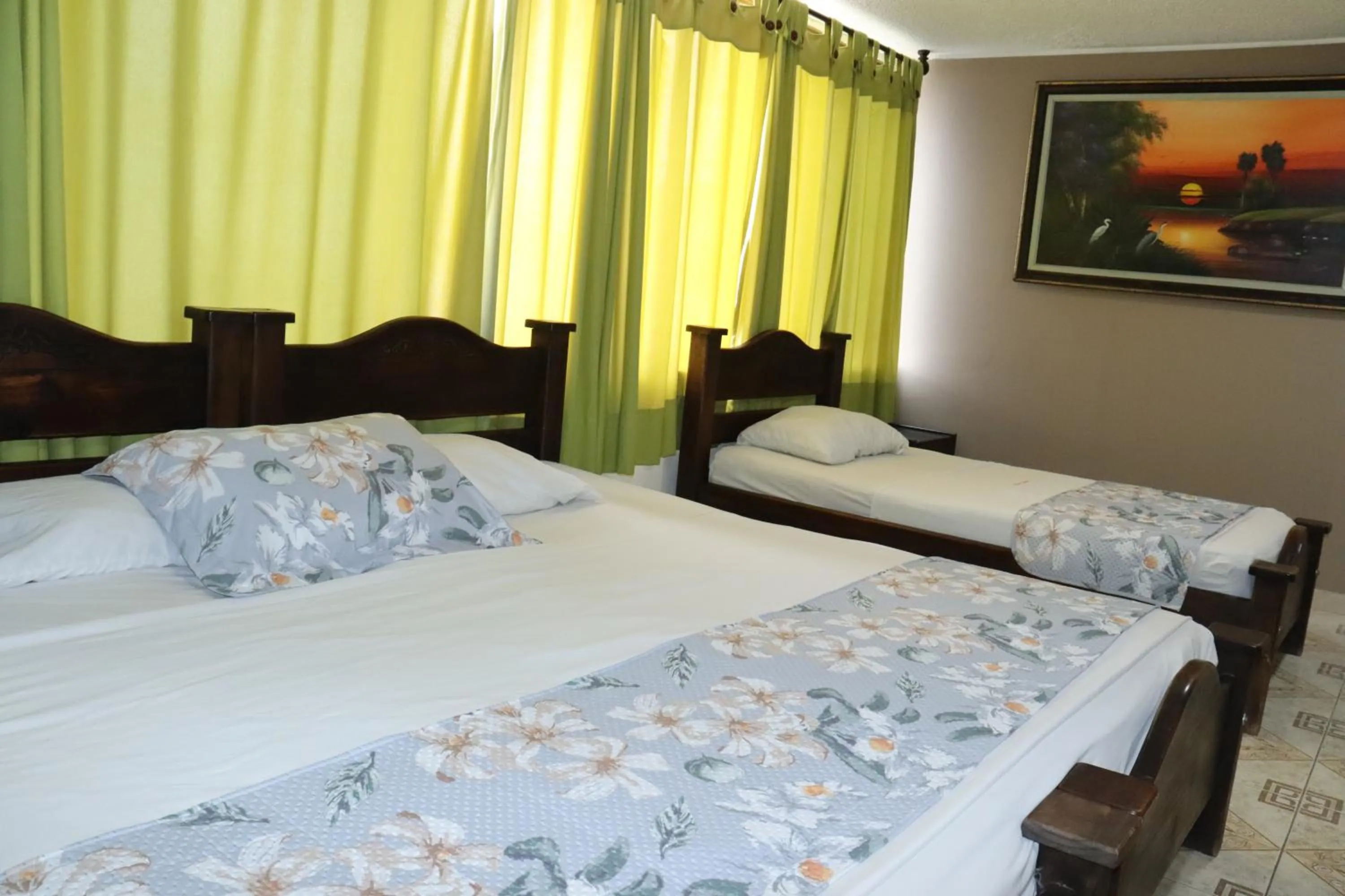 Bed in Hotel Inambu Villavicencio