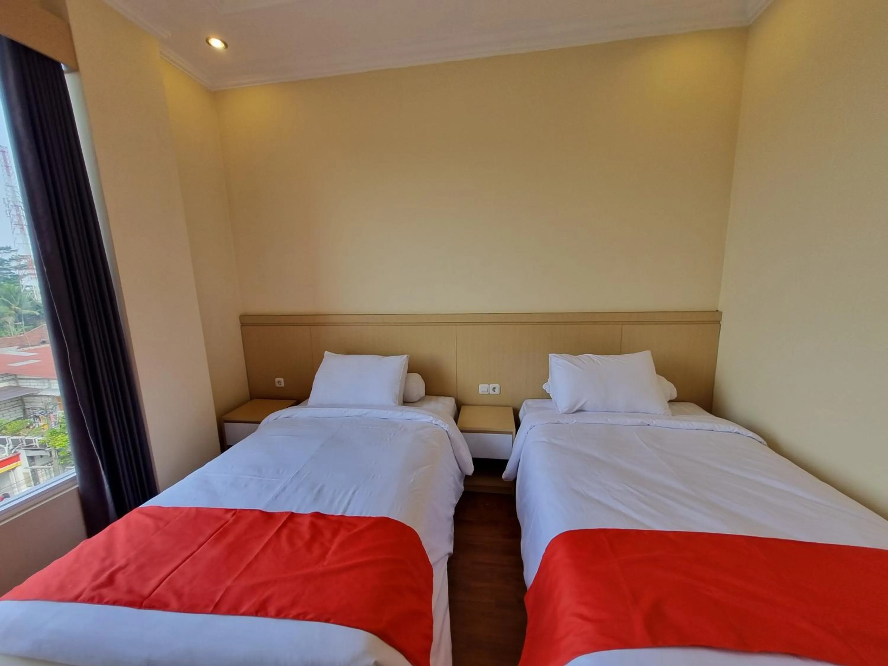 Photo of the whole room, Bed in core inn juwita hotel