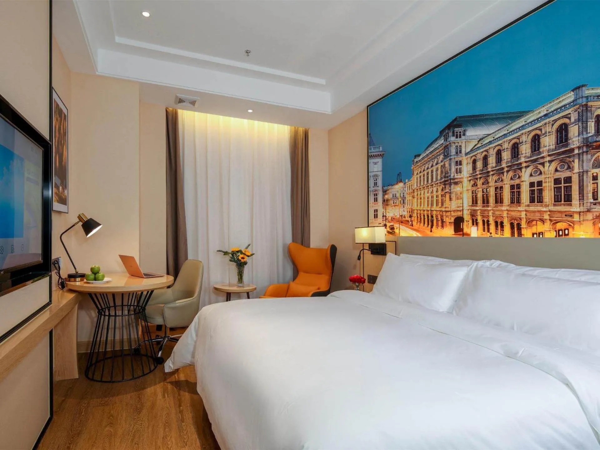 Bed in Vienna International Hotel Chongqing North Station