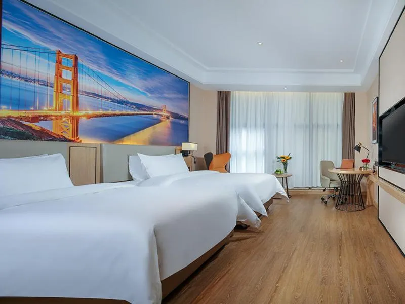 Bed in Vienna International Hotel Chongqing North Station