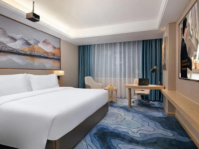 Bed in Vienna hotel Hunan Shaoyang Longhui Bus Station