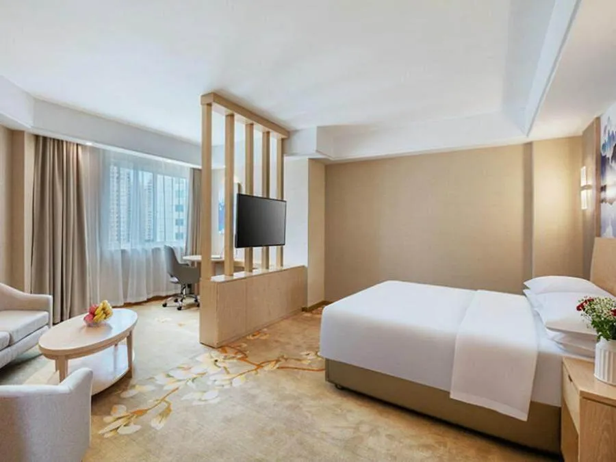 Bed in Vienna International Hotel Taizhou Wenling Branch