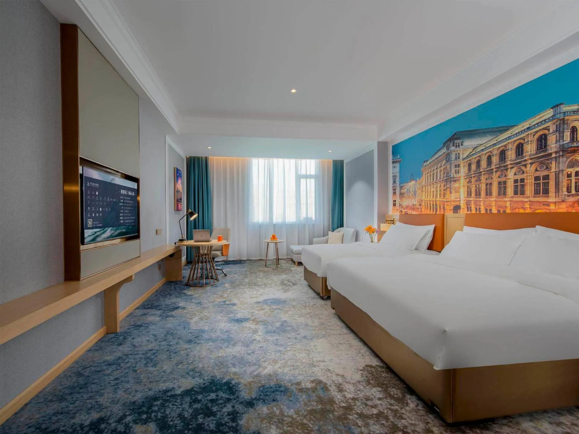 Bed in Vienna Hotels Yuncheng Hedong Street Wanda Store