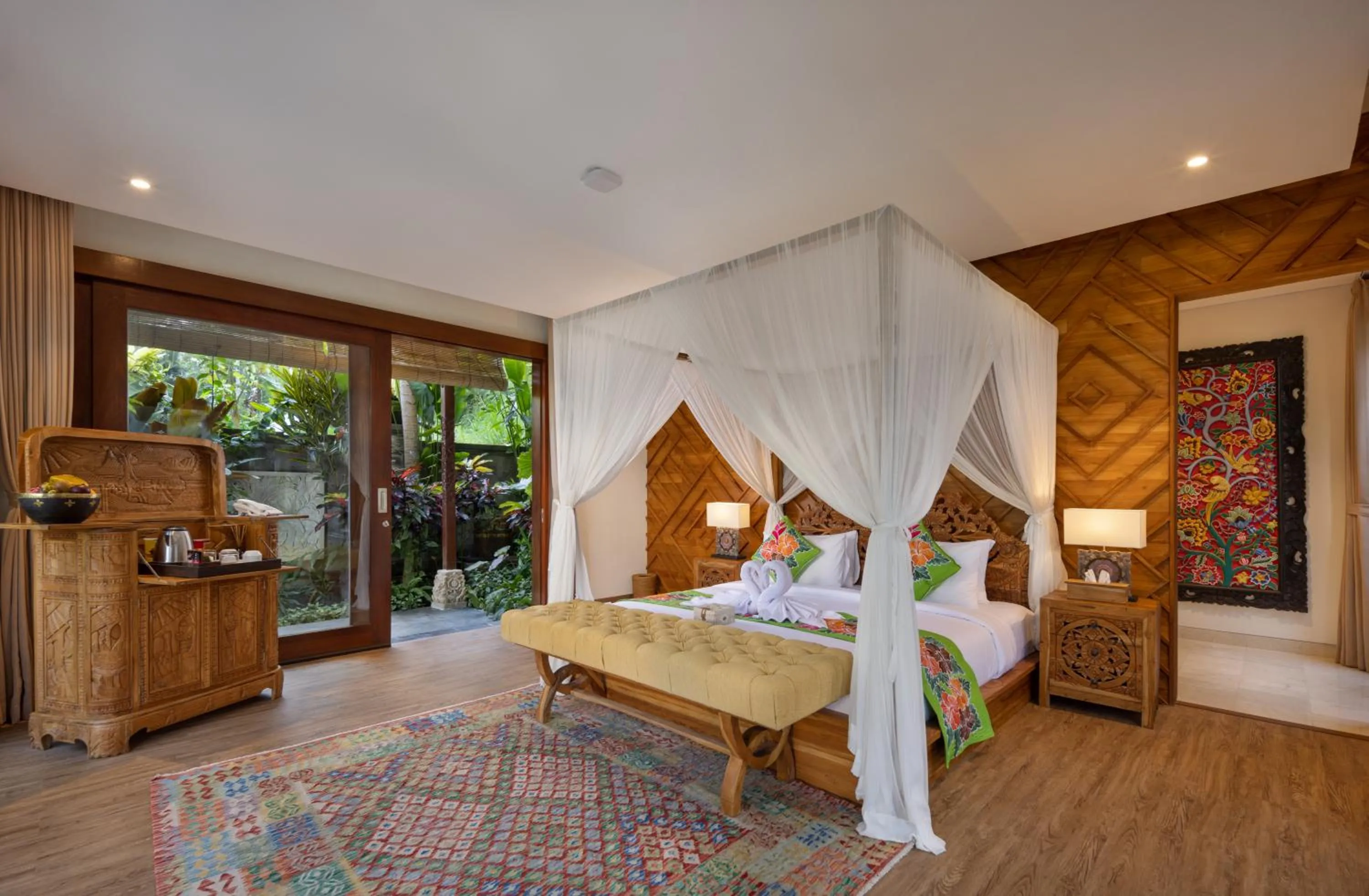 Bedroom, Bed in Villa Lembah Damai
