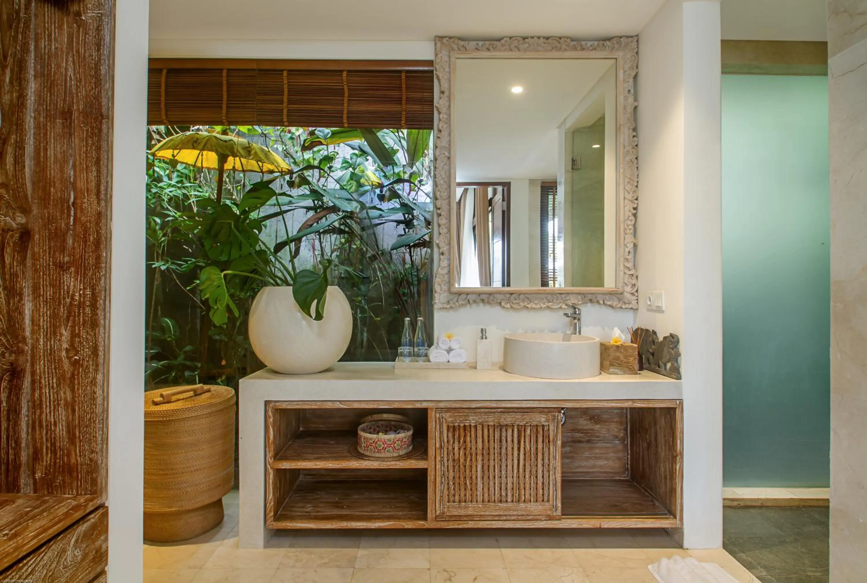 Bathroom in Villa Lembah Damai