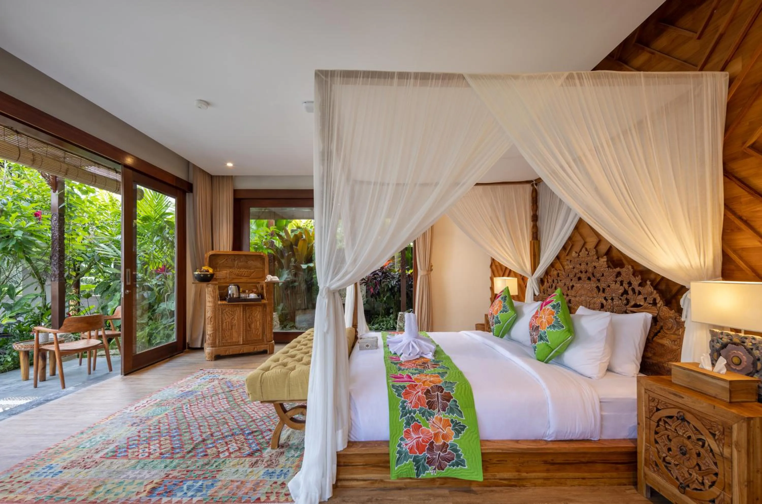 Bedroom, Bed in Villa Lembah Damai