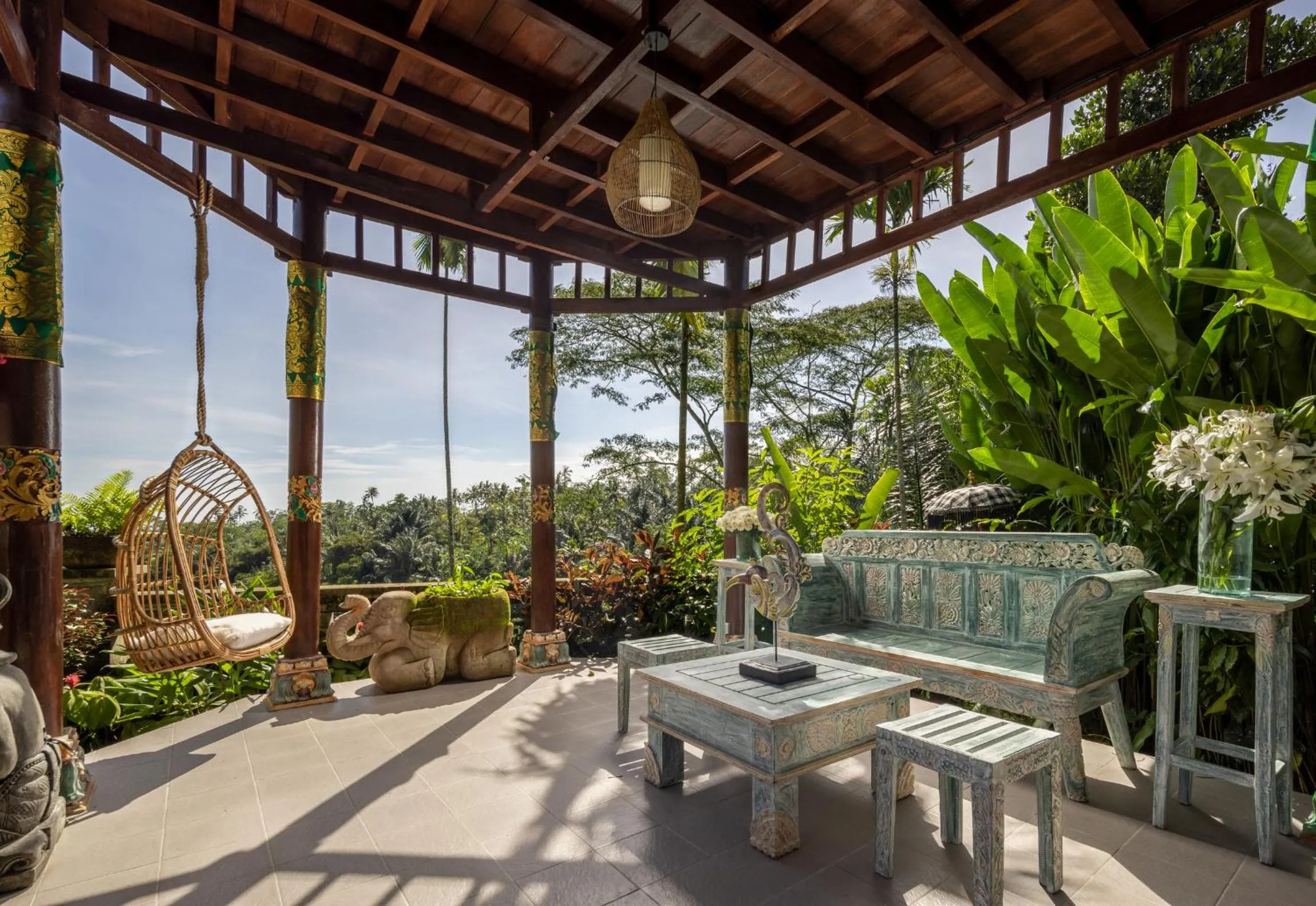 Garden in Villa Lembah Damai