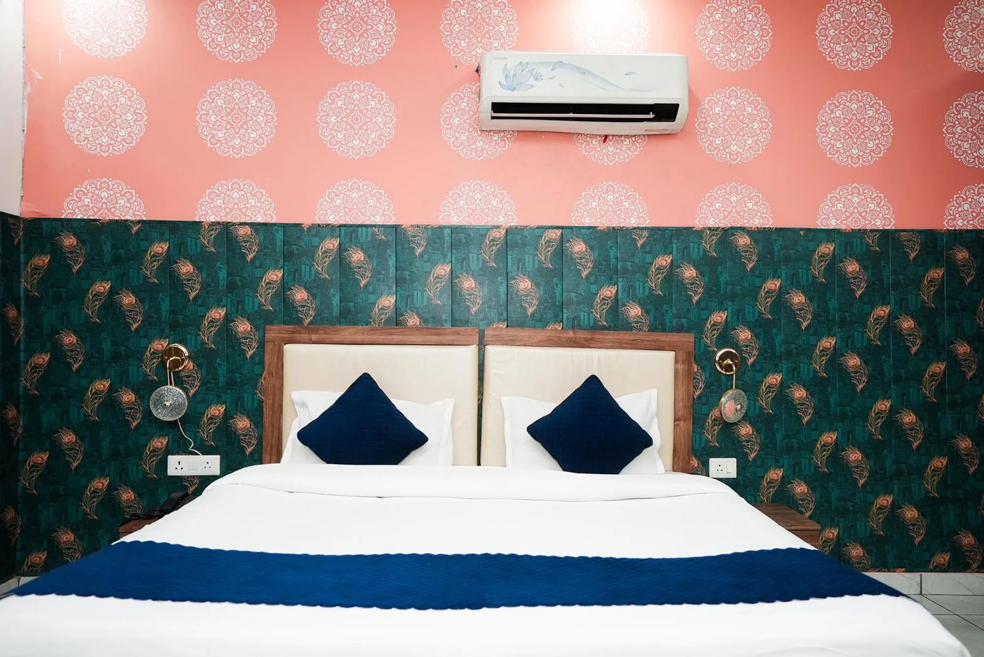 Bed in FabHotel Tanvi Premium