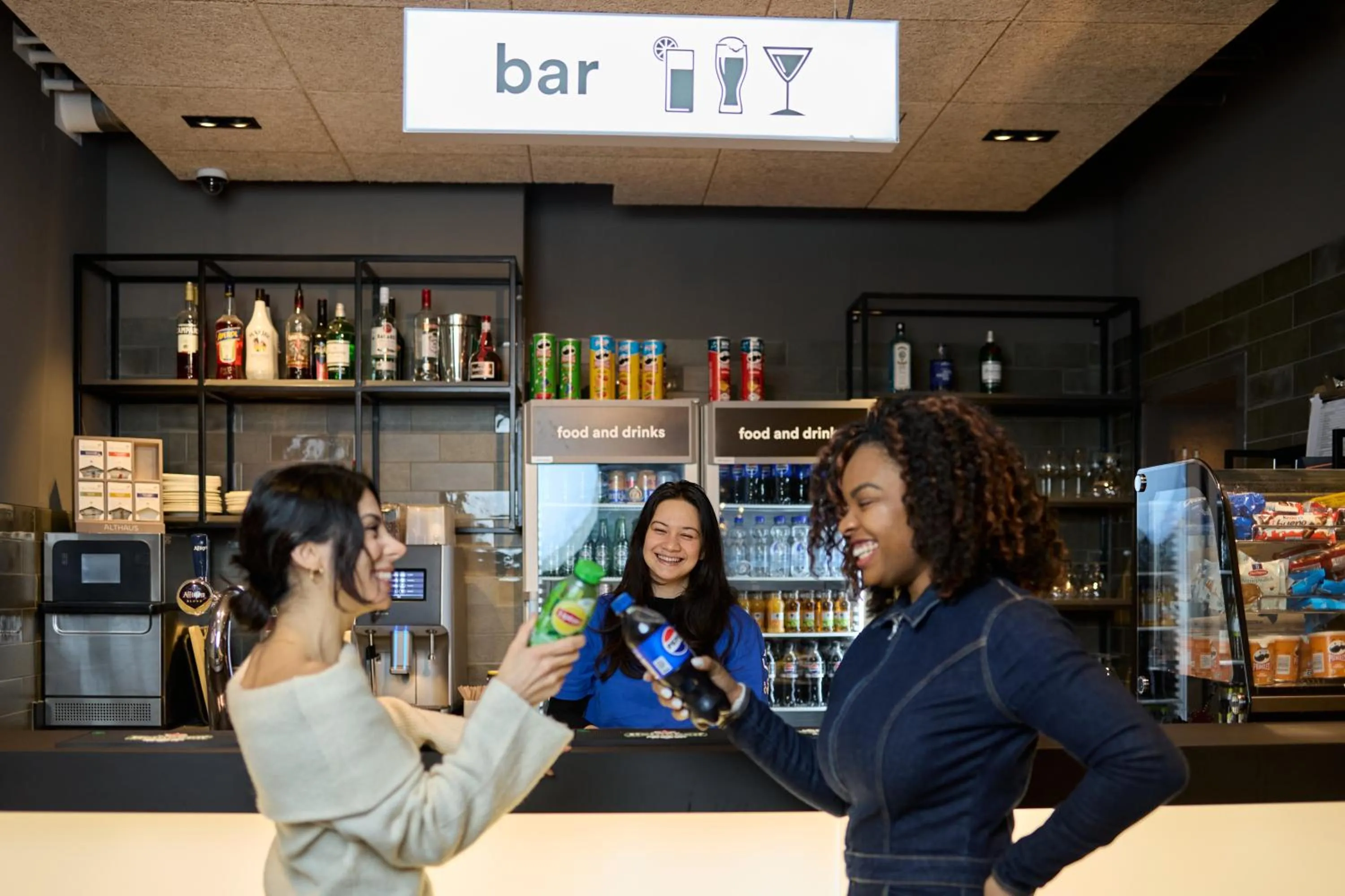 Lounge or bar in a&o Rotterdam City