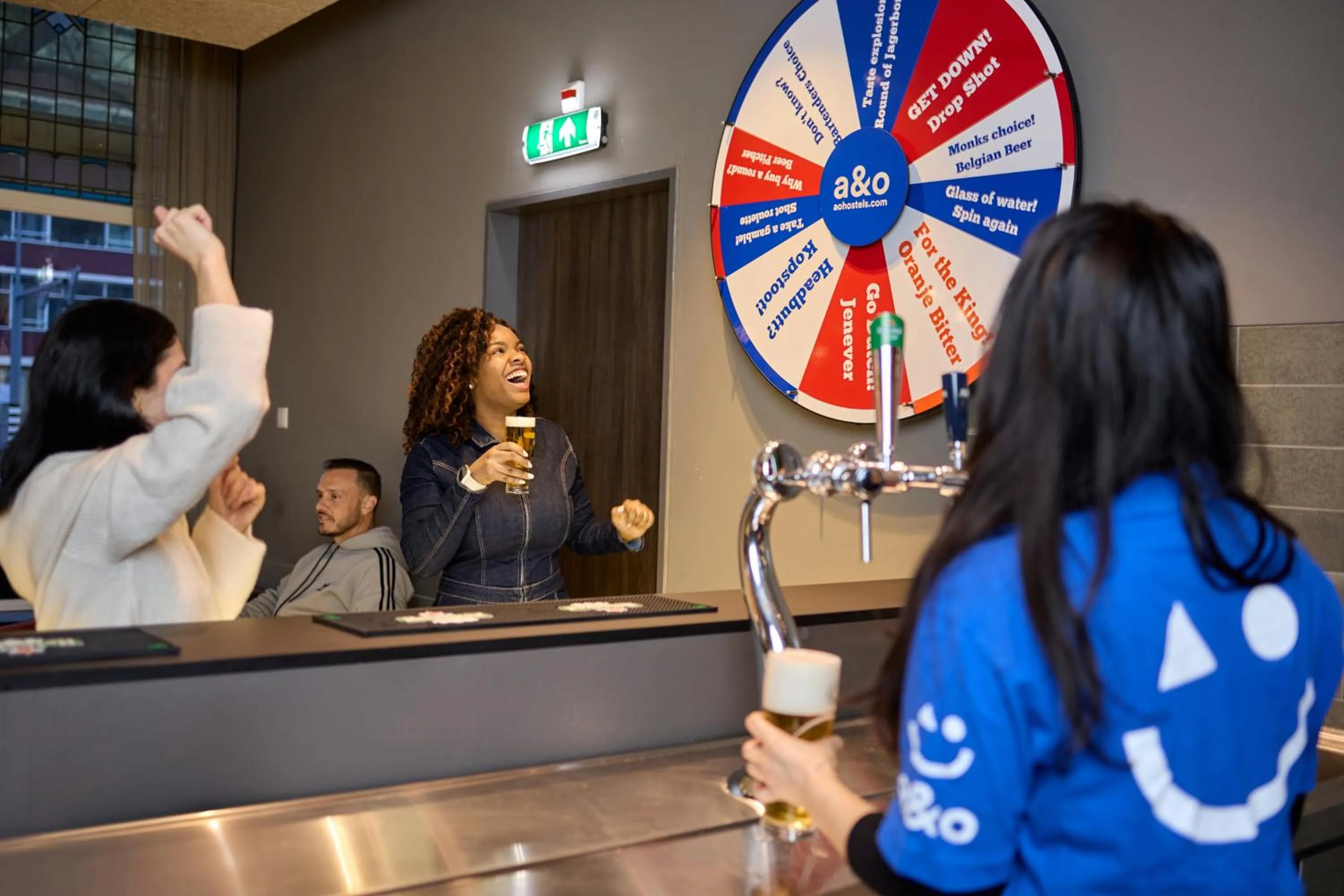 Lounge or bar in a&o Rotterdam City