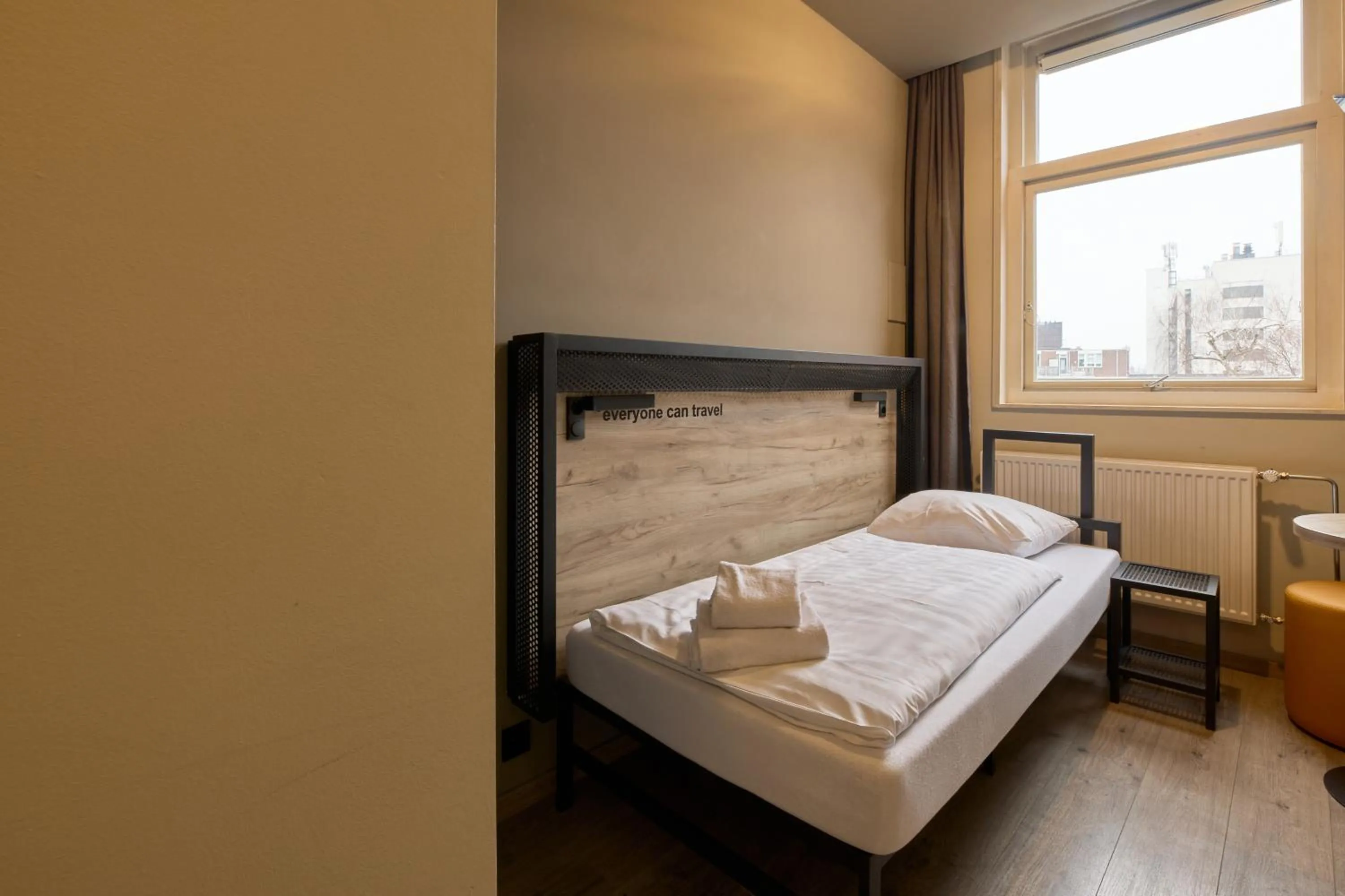 Bed in a&o Rotterdam City