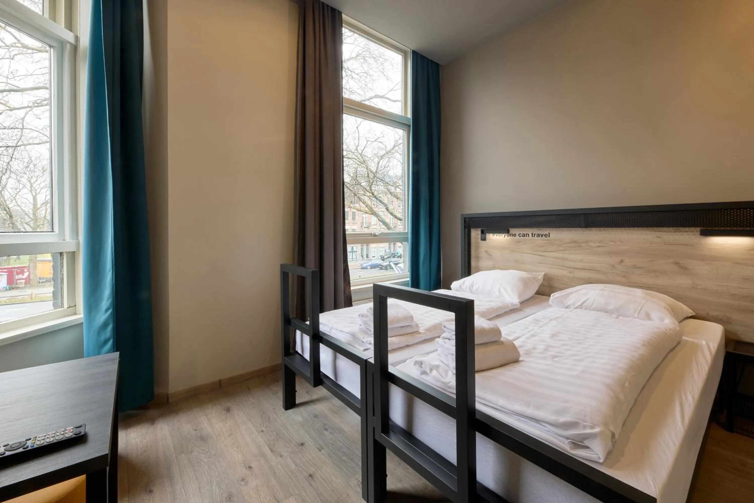 Bed in a&o Rotterdam City