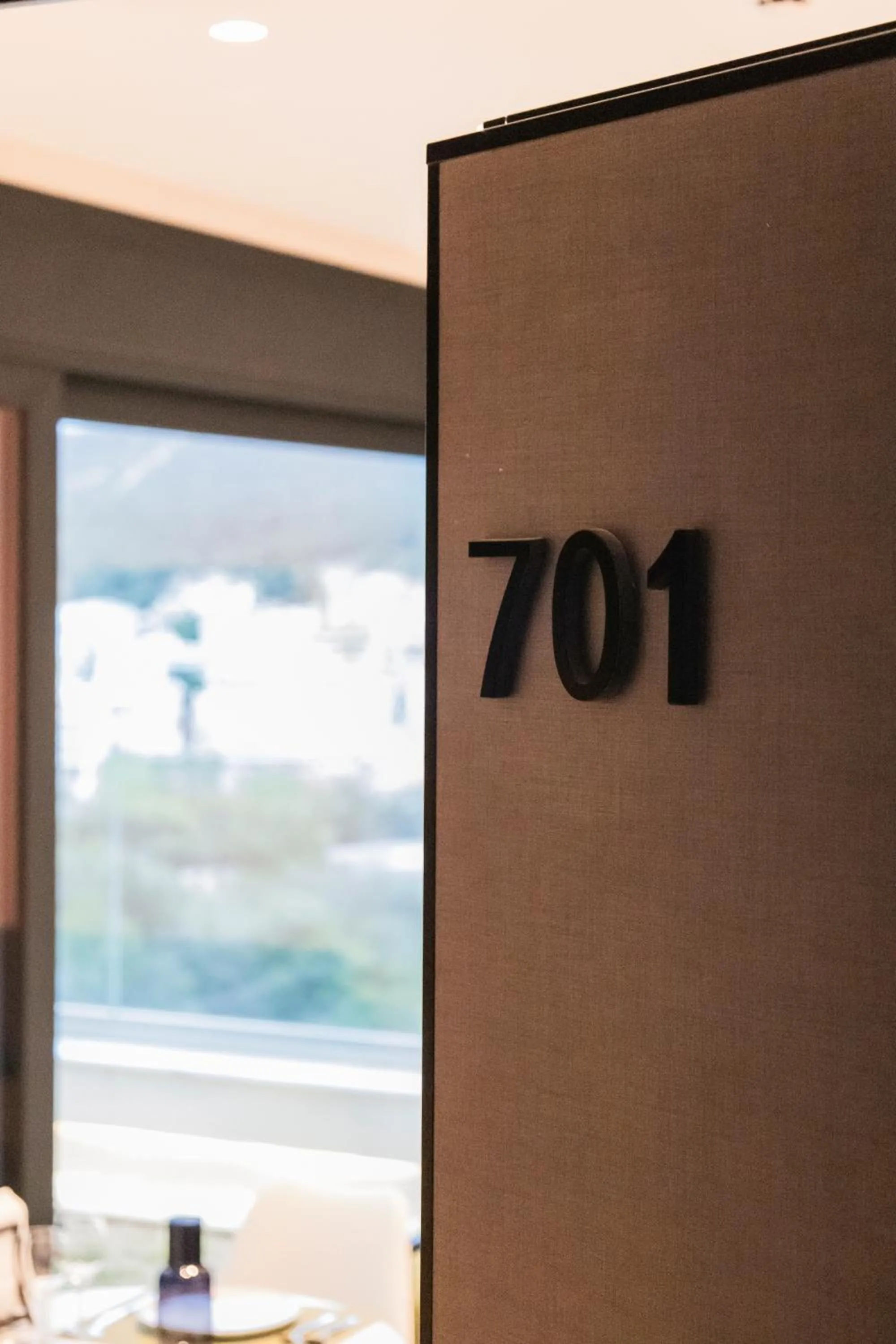 Facade/entrance in Toumba apartments