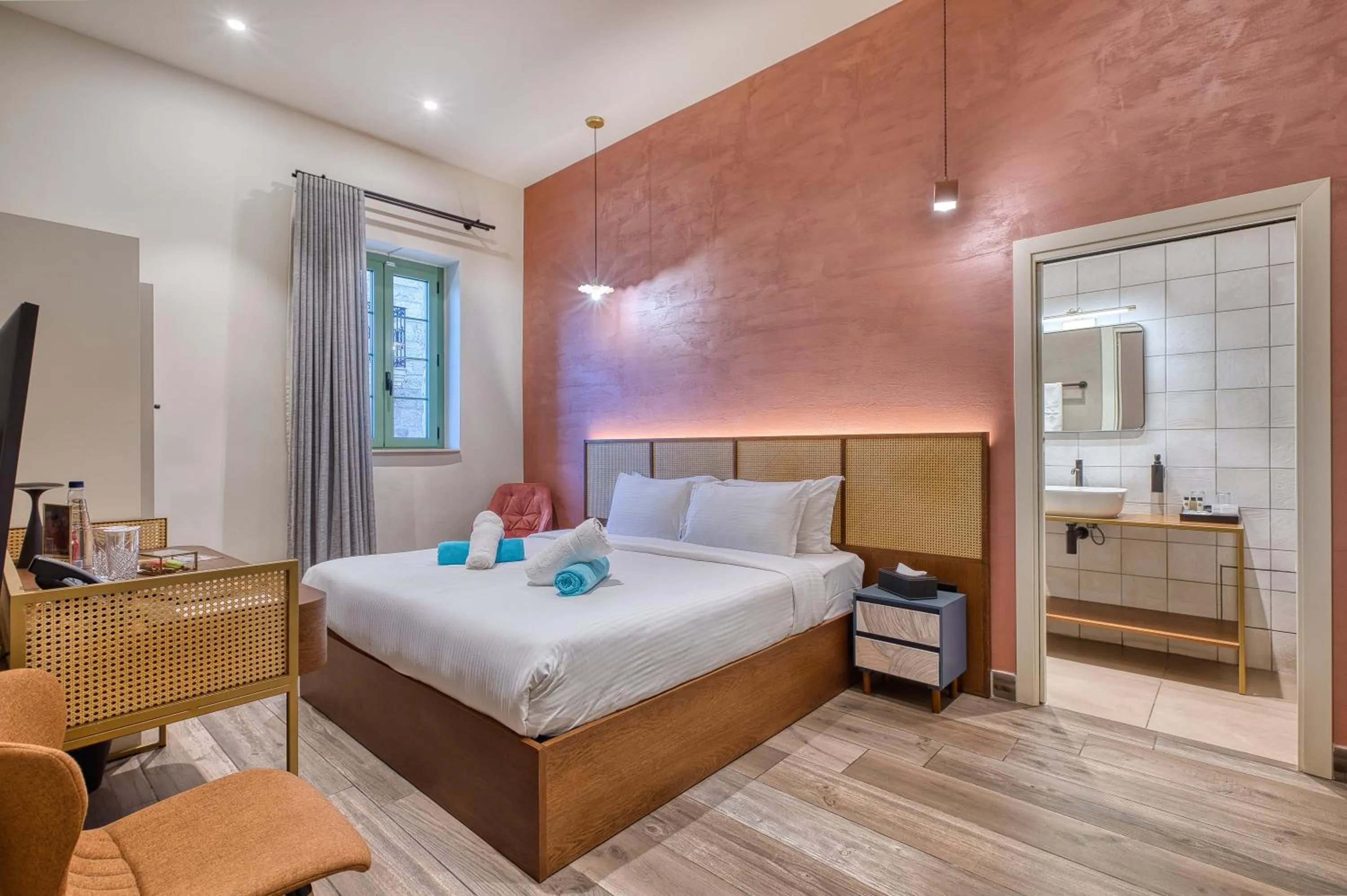 Photo of the whole room, Bed in DOMS Boutique Living