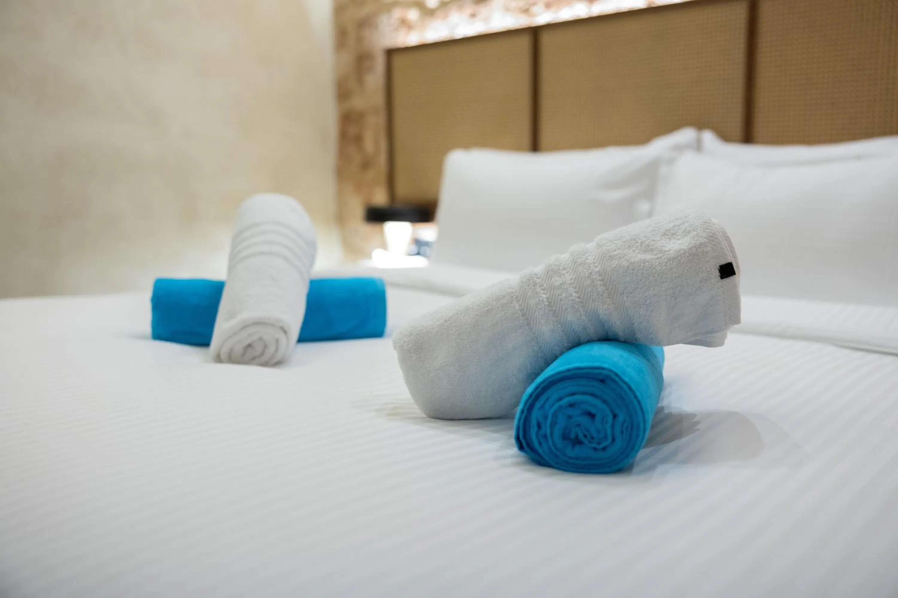 towels, Bed in DOMS Boutique Living