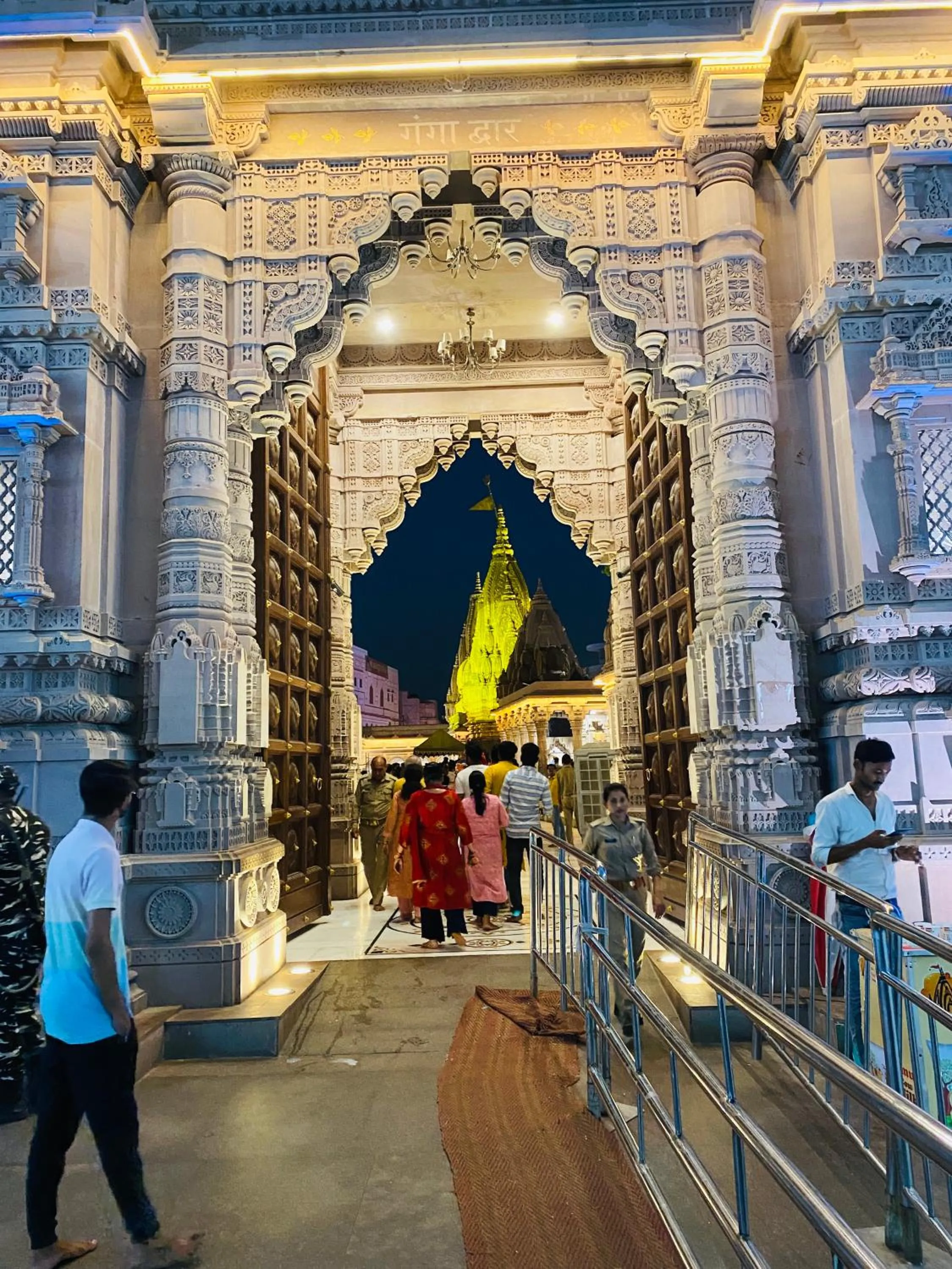 Nearby landmark in Southern Grand Kashi - Inside Kashi Vishwanath Temple Corridor