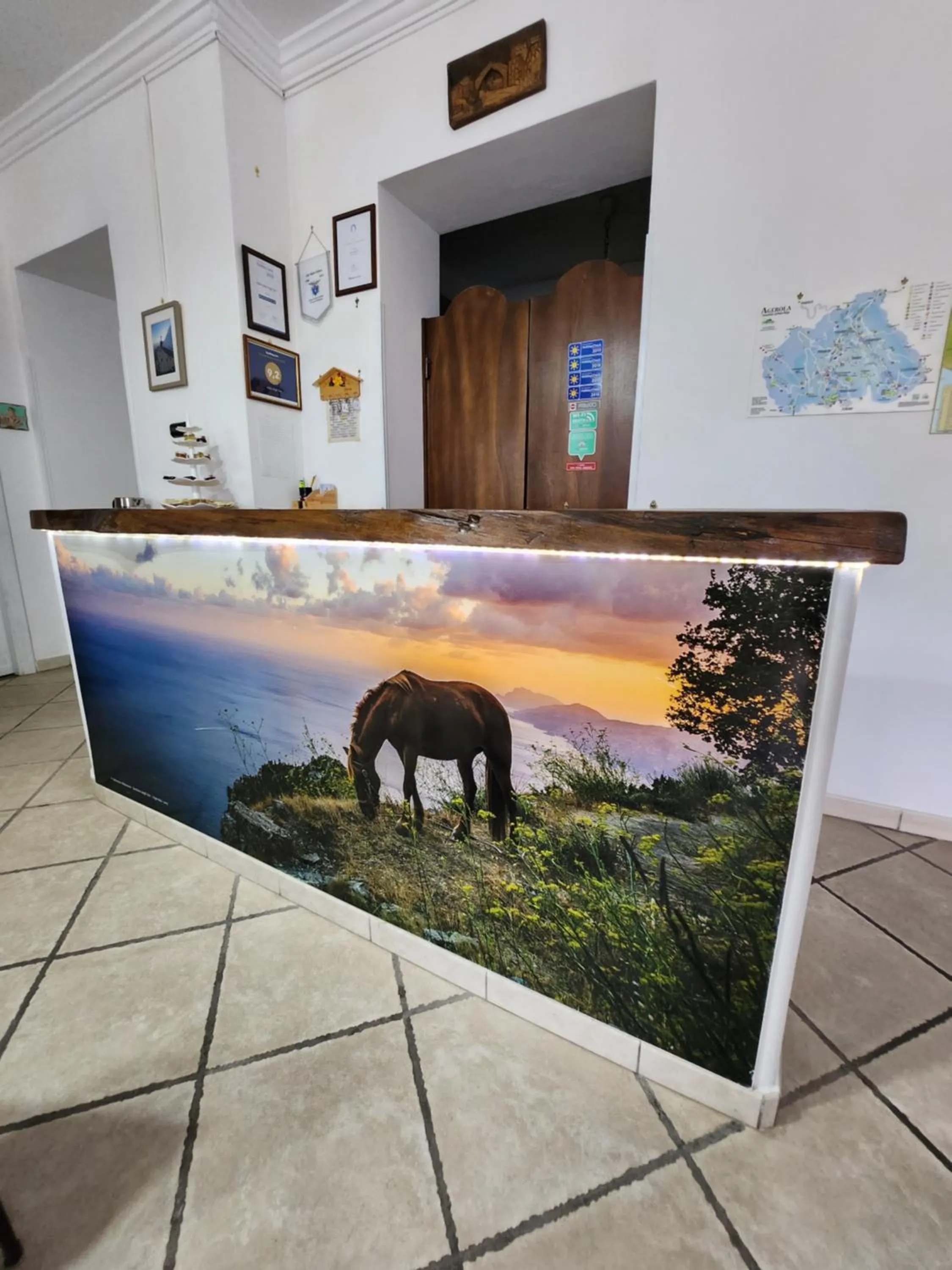 Lobby or reception in Valle degli Dei