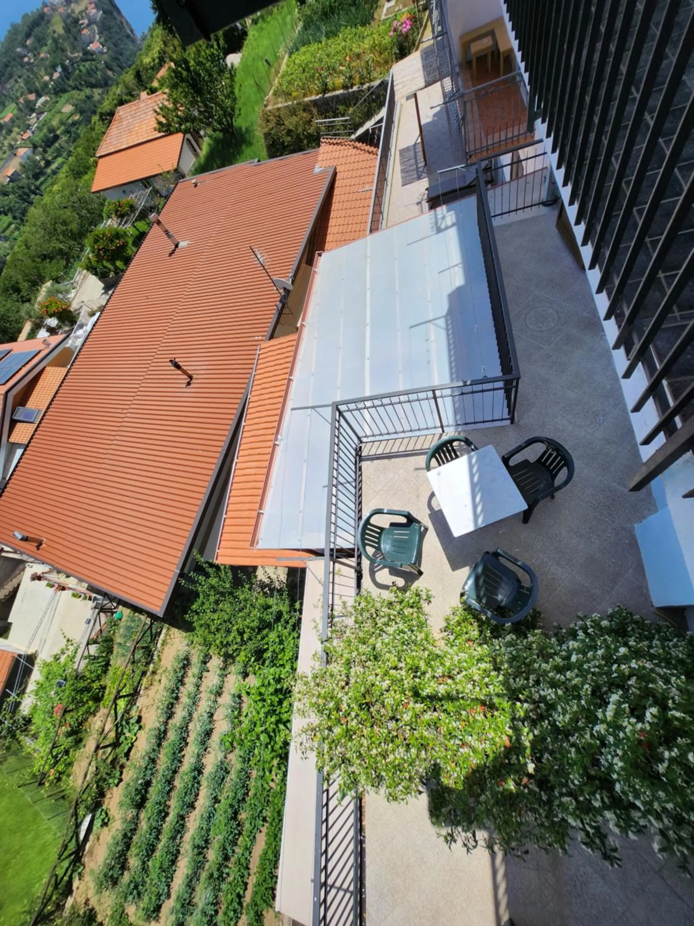 Bird's eye view in Valle degli Dei
