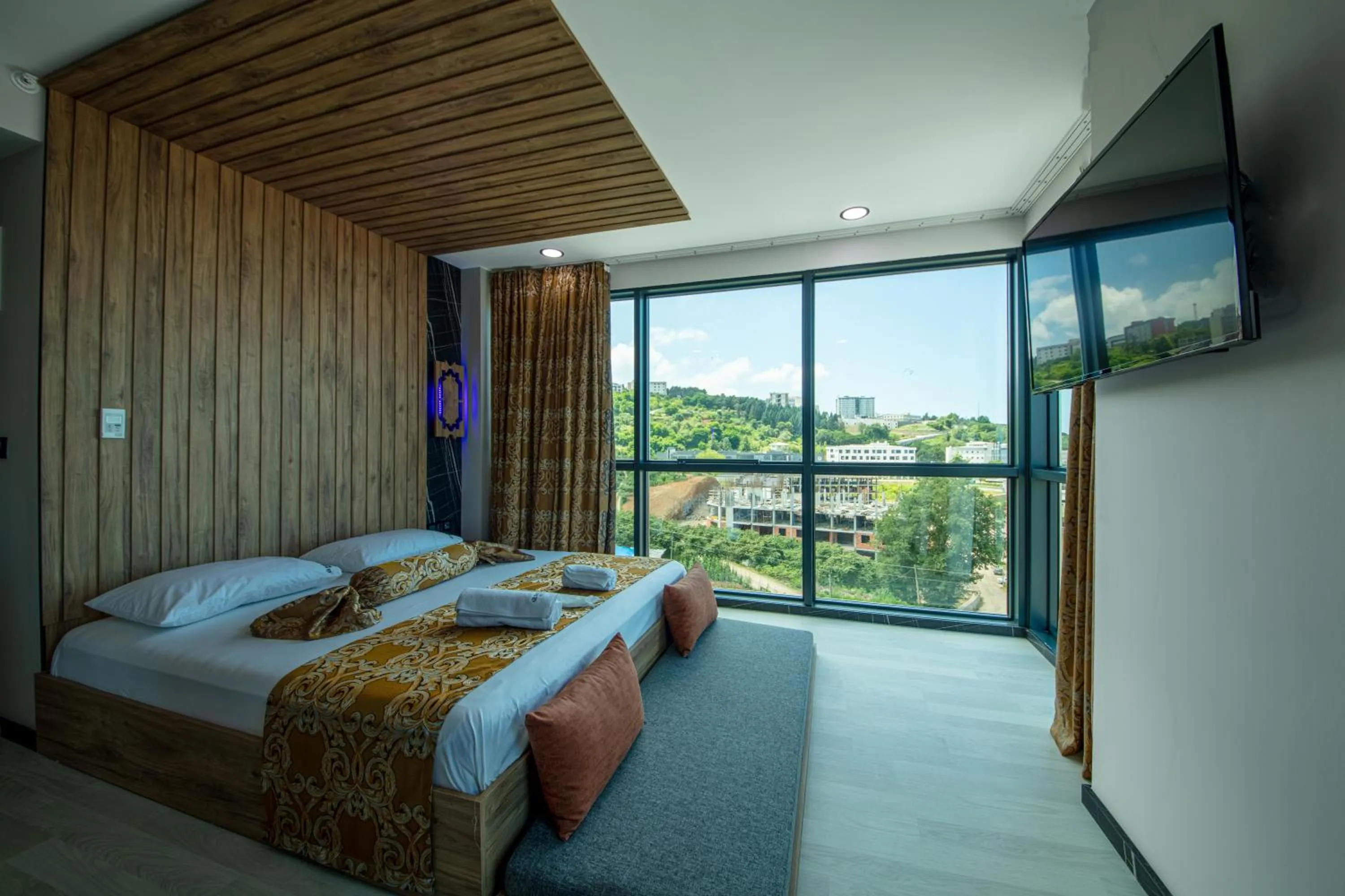 Bed in Air Barbaros Hotel Trabzon