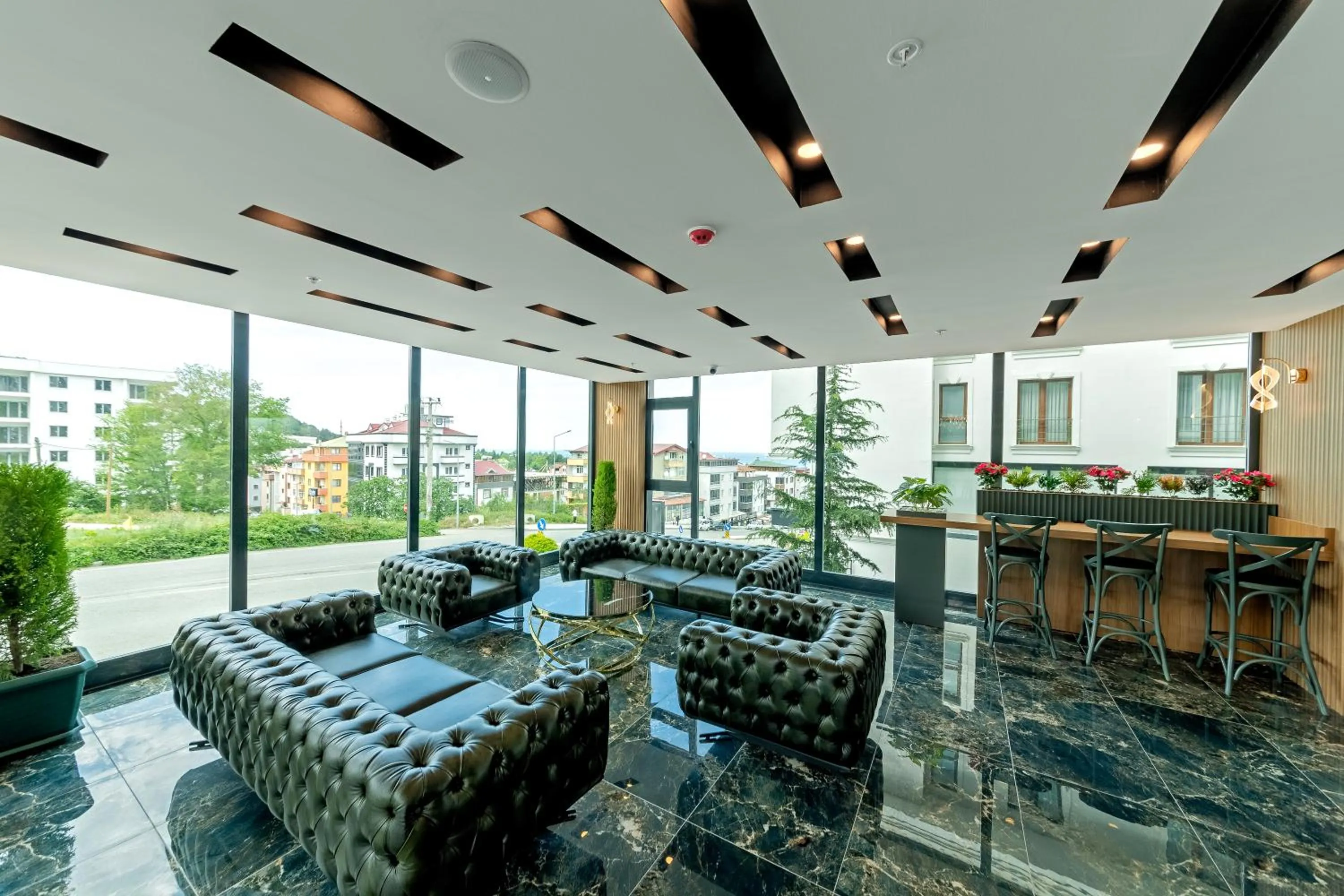 Lobby or reception in Air Barbaros Hotel Trabzon