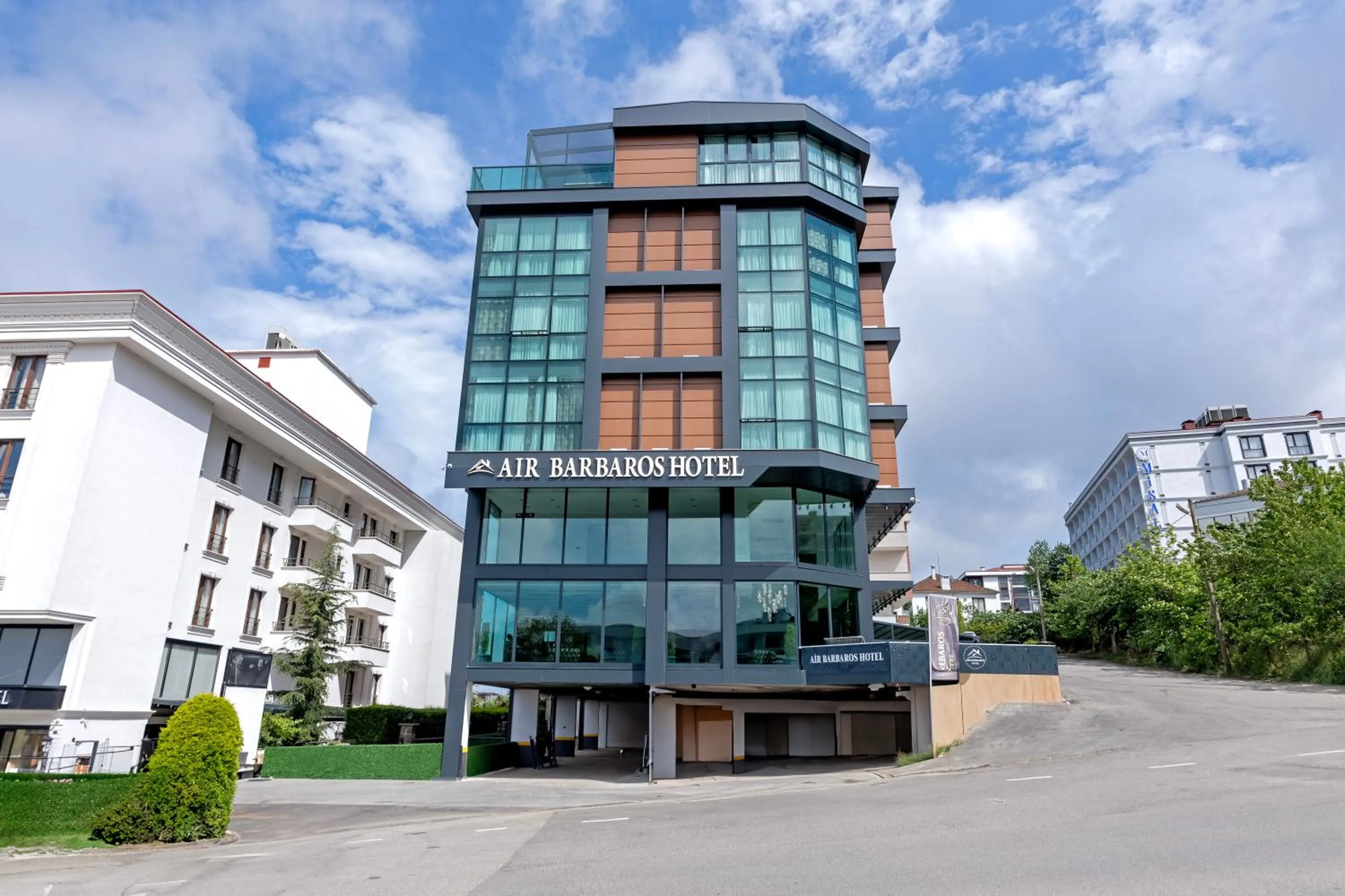 Property building in Air Barbaros Hotel Trabzon